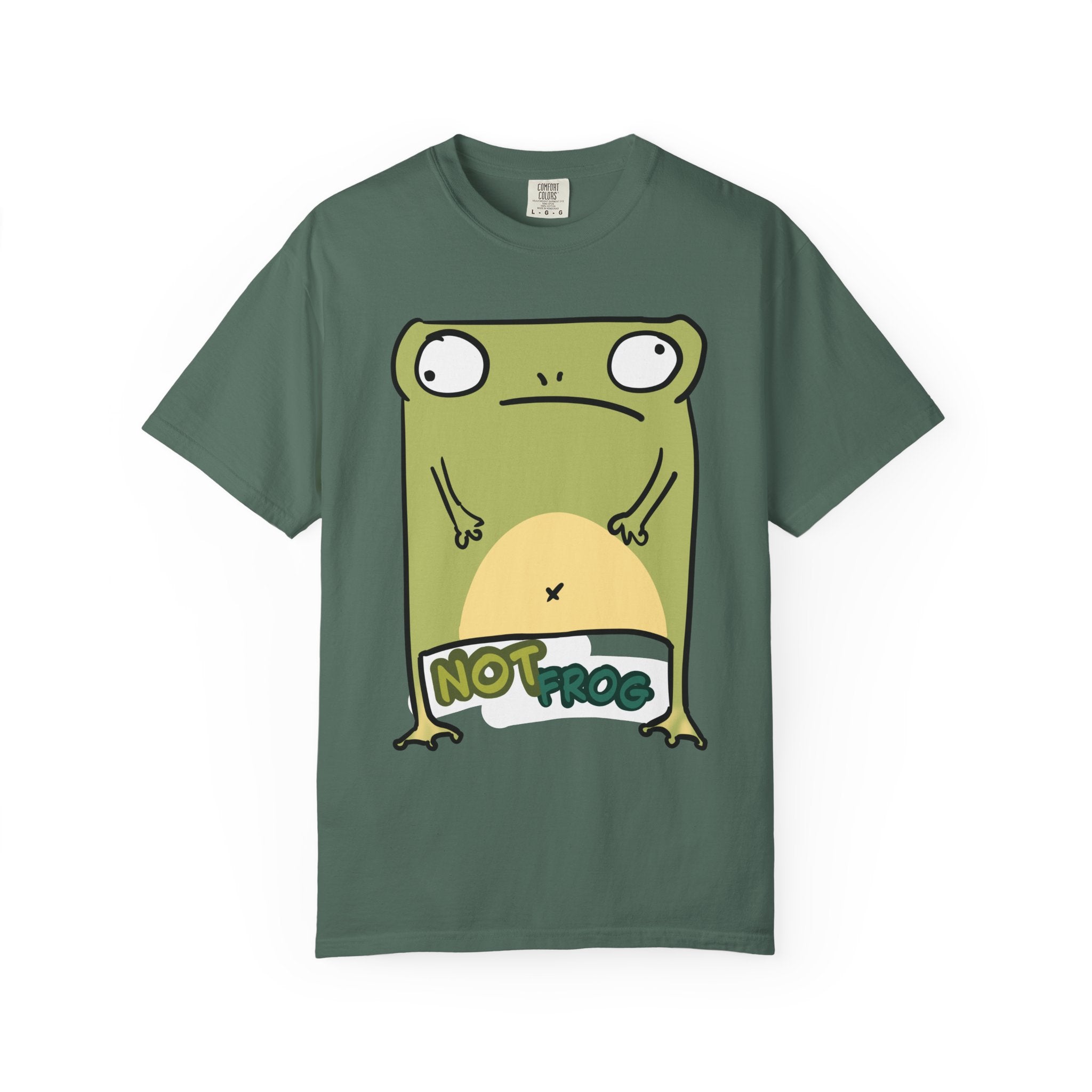 Frog Graphic T-Shirt — Cute "Not Frog" Unisex T-shirt