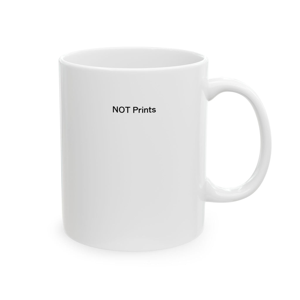Elephant Ceramic Mug, Cartoon Elephant Coffee Cup (11oz)