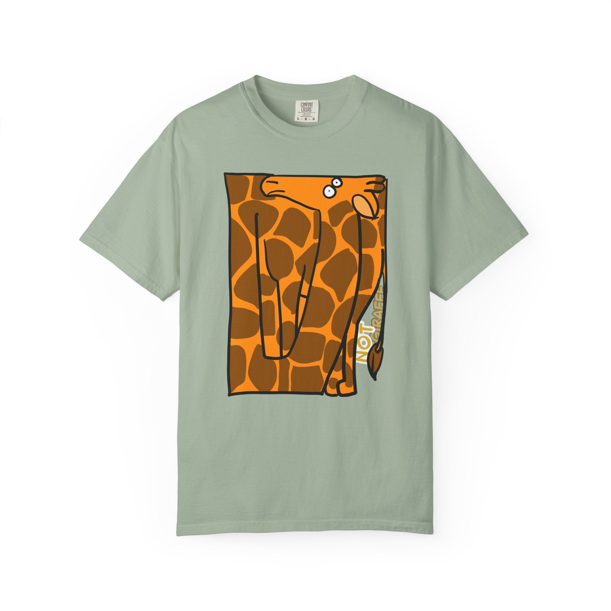 Giraffe T-Shirt — Cute Cartoon "Not Giraffe" Unisex T-shirt