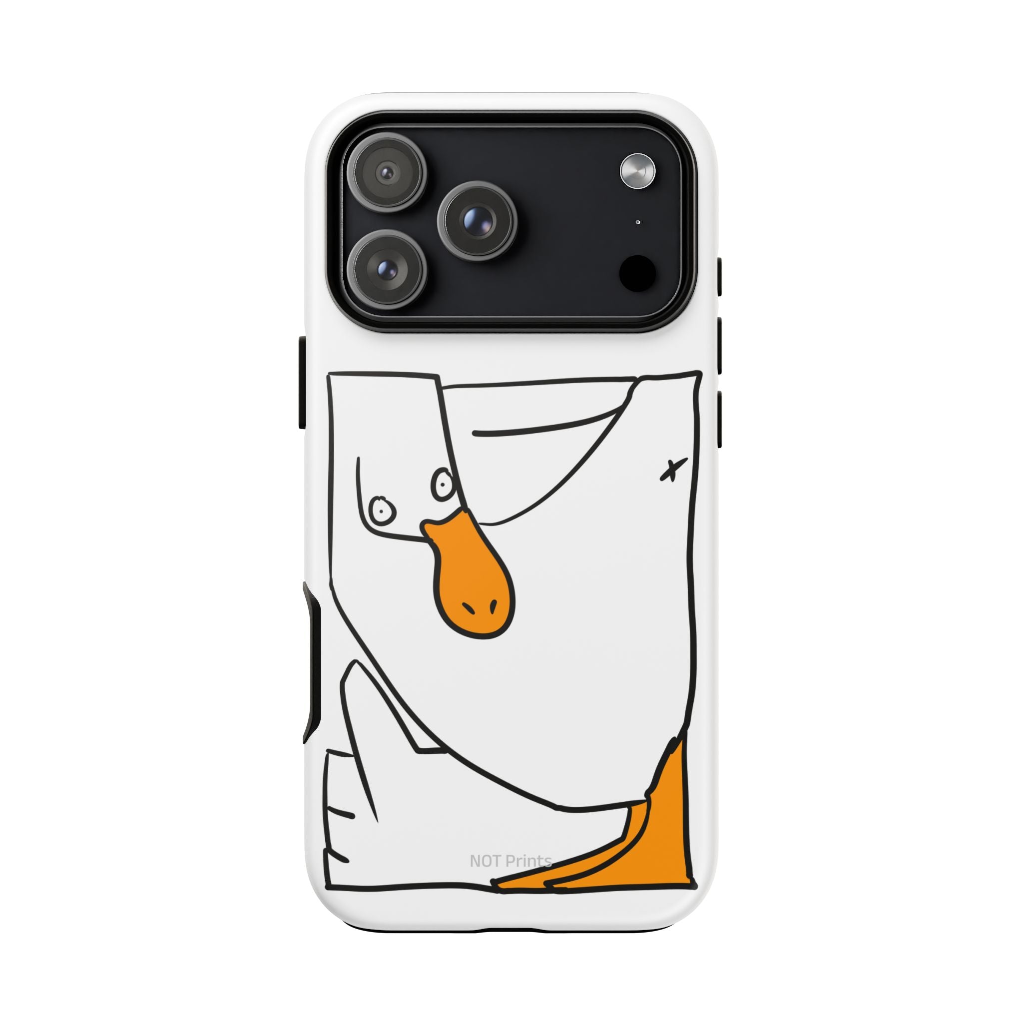 Duck Phone Case – Cute Cartoon Duck Tough Phone Cover