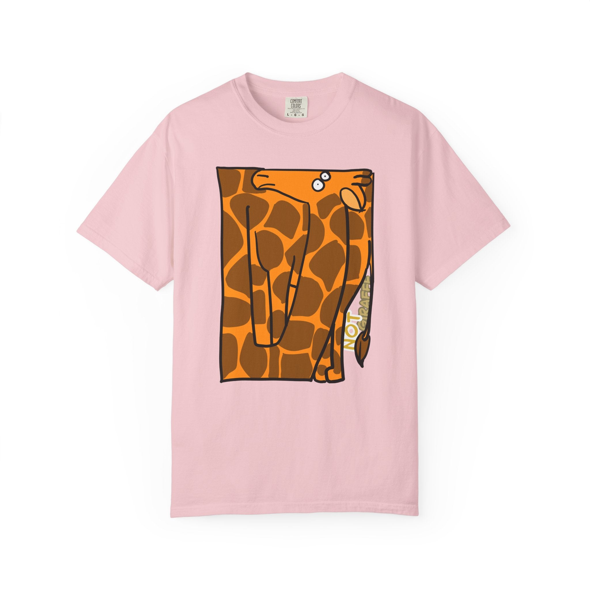 Giraffe T-Shirt — Cute Cartoon "Not Giraffe" Unisex T-shirt