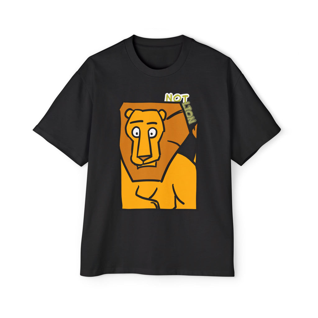 Lion T-shirt — Not Lion Tee | Cute Cartoon Lion