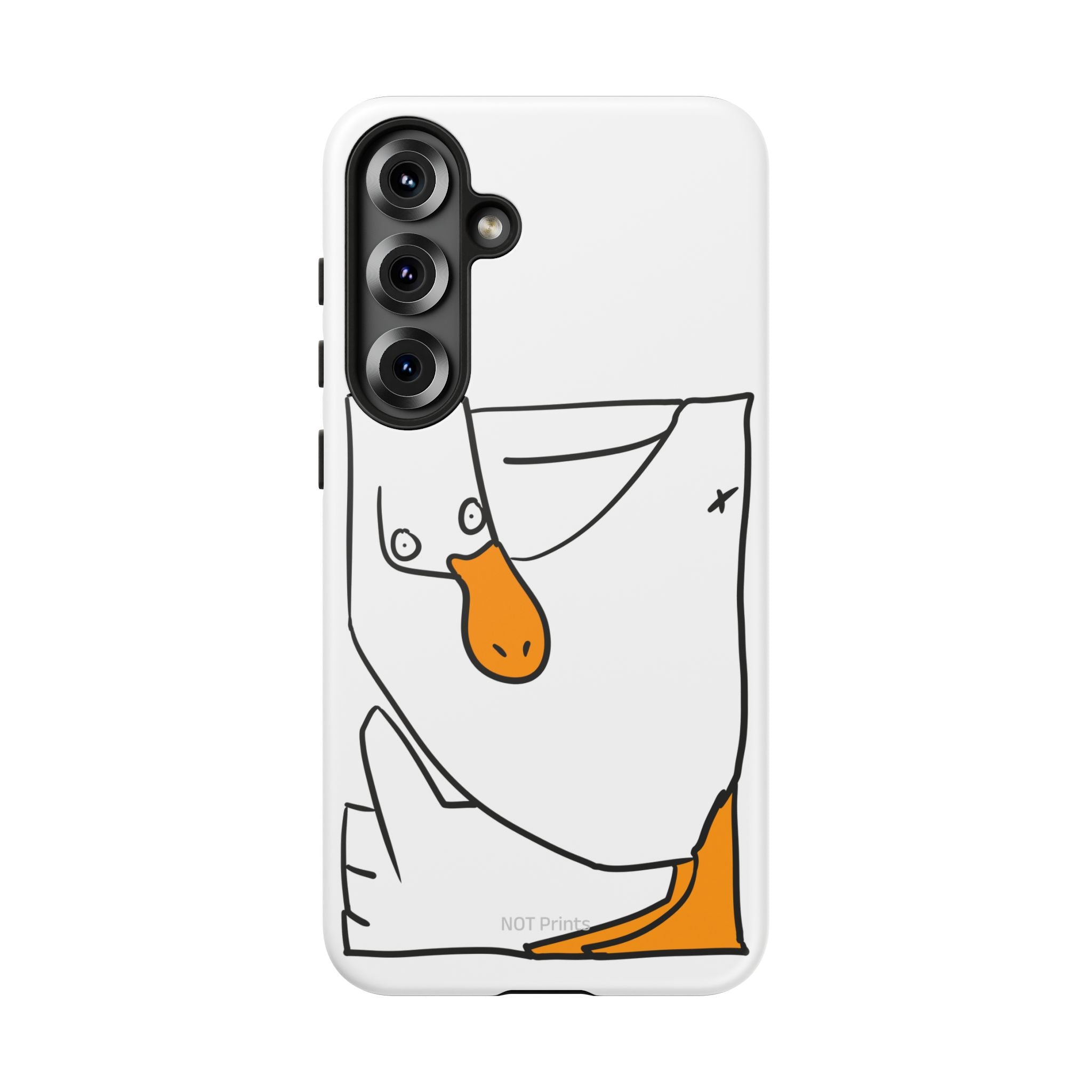 Duck Phone Case – Cute Cartoon Duck Tough Phone Cover