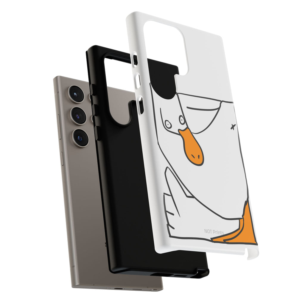 Duck Phone Case – Cute Cartoon Duck Tough Phone Cover