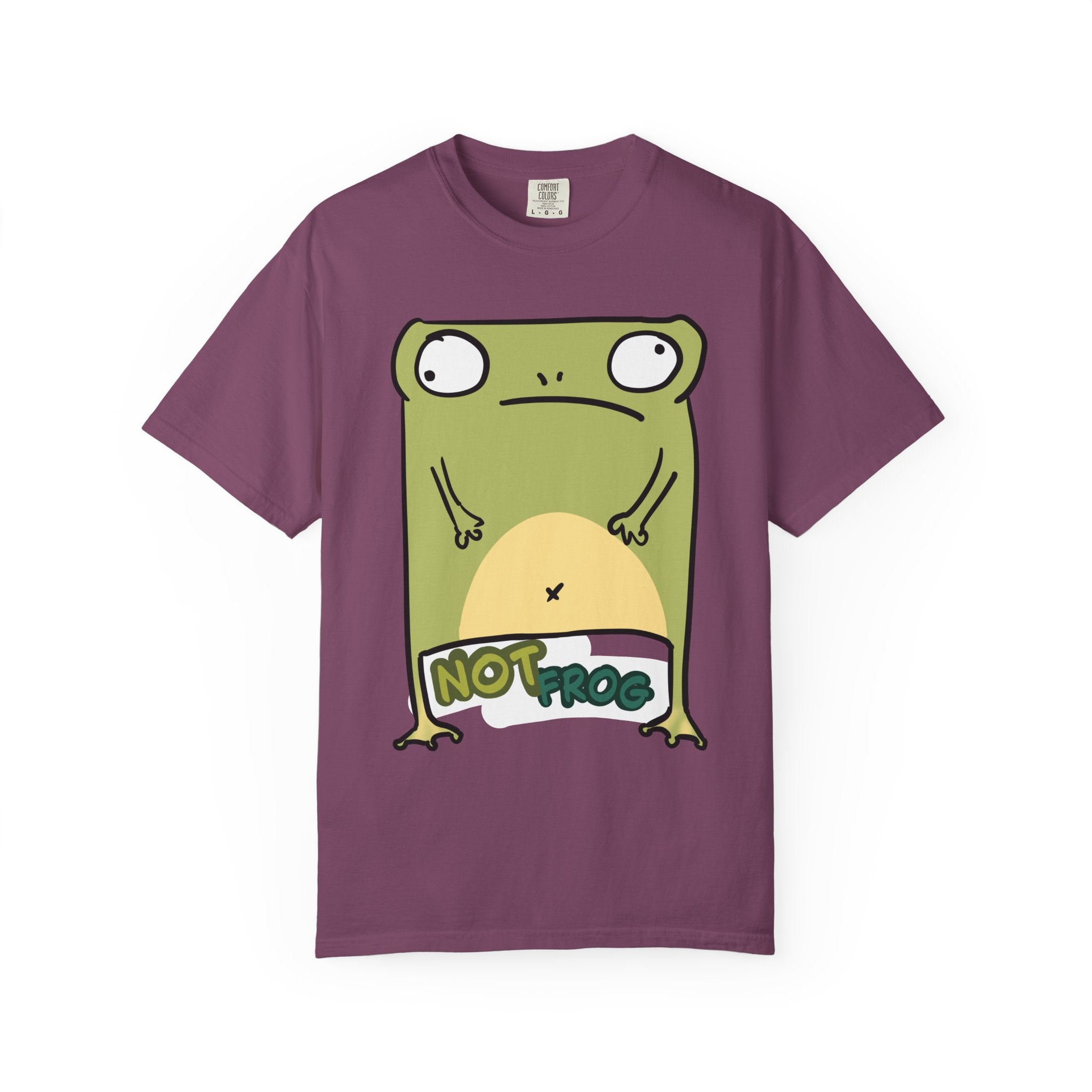 Frog Graphic T-Shirt — Cute "Not Frog" Unisex T-shirt