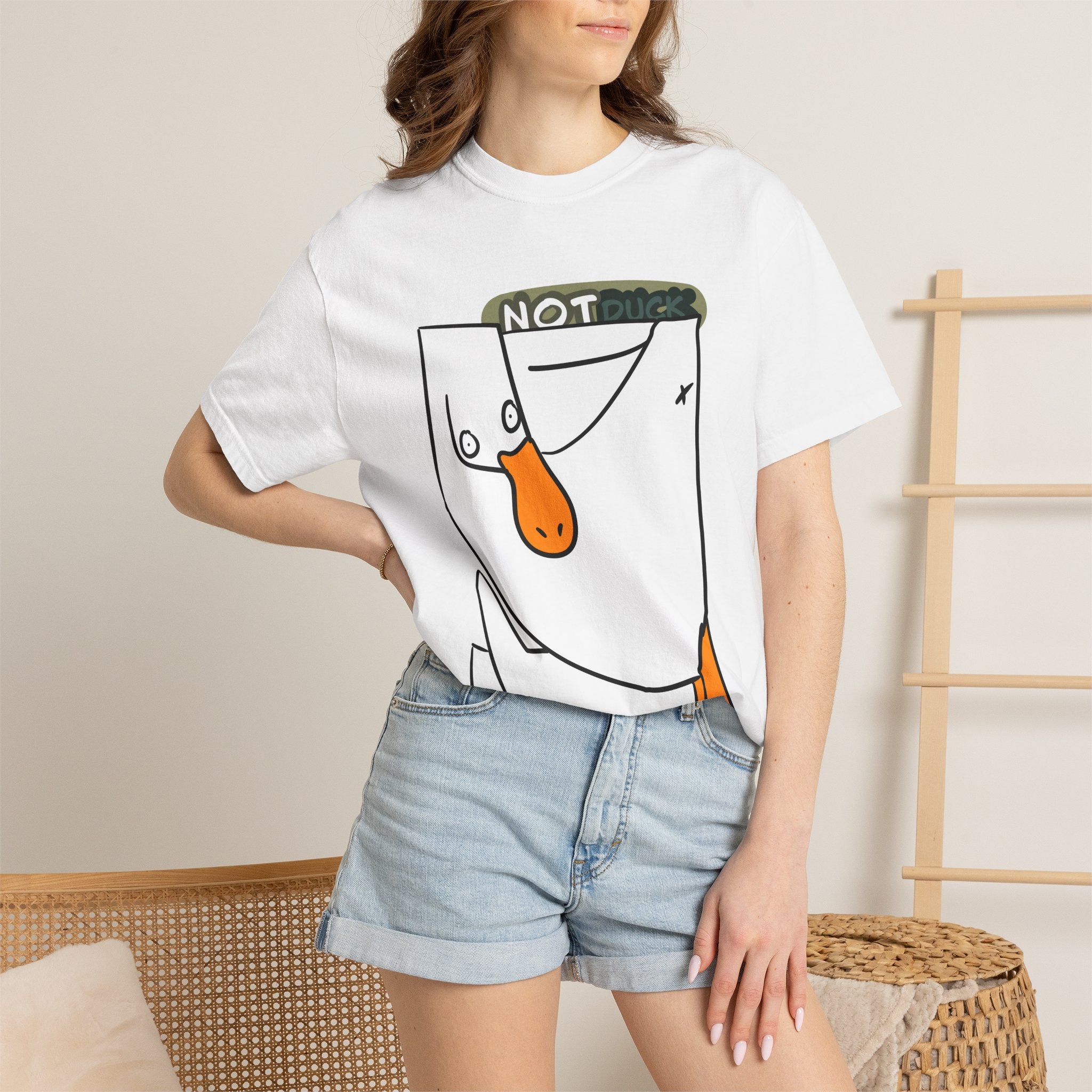 Duck T-Shirt — Cute "NOT Duck" Illustration Tee