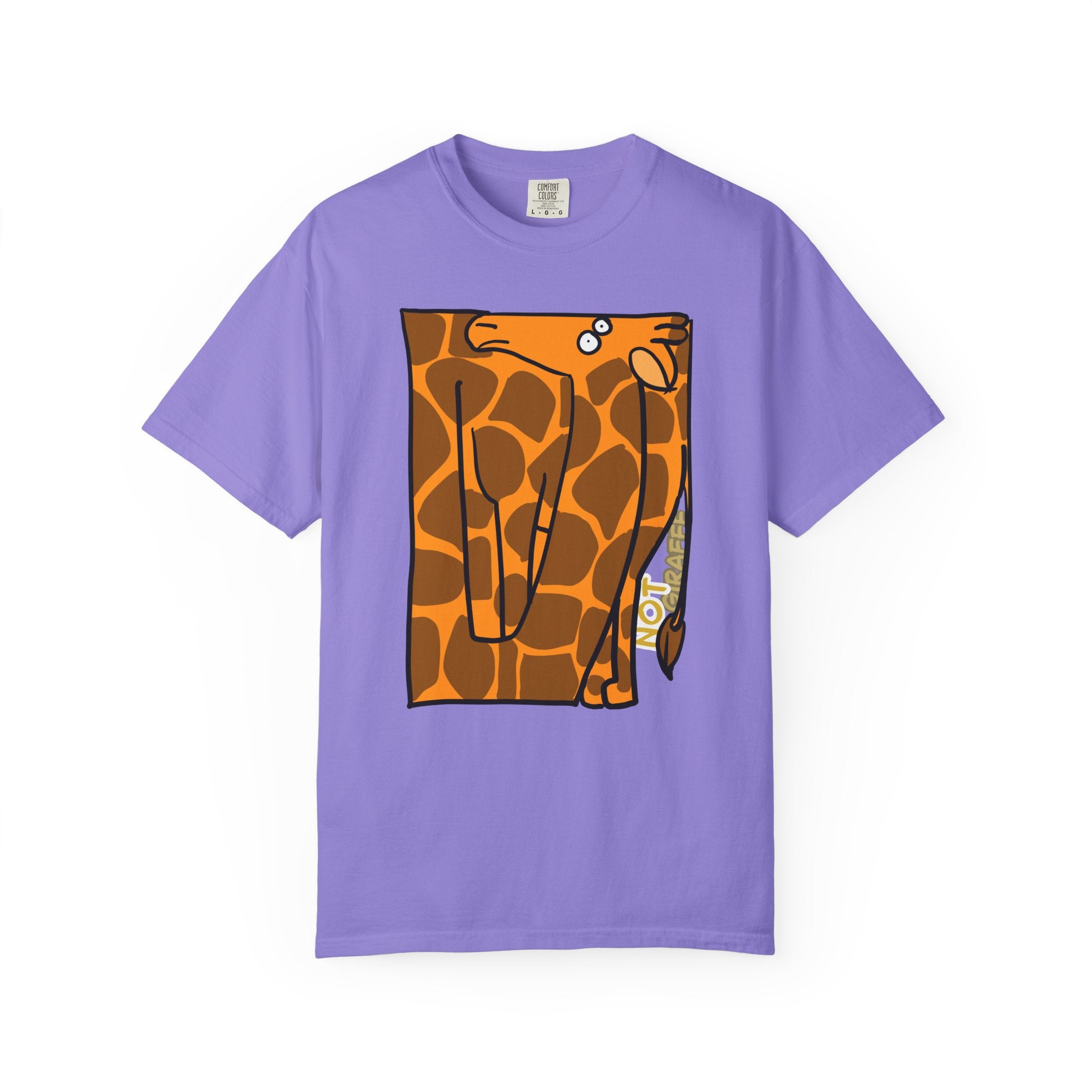 Giraffe T-Shirt — Cute Cartoon "Not Giraffe" Unisex T-shirt