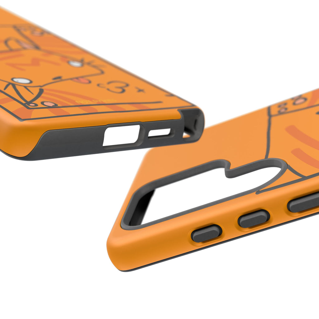 Cute Orange Cat Phone Case - Tough Cases Protective iPhone Cover