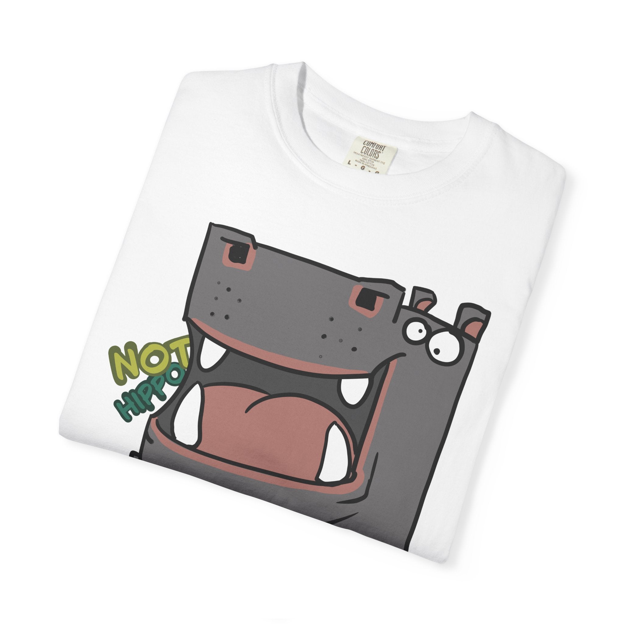 Hippo T‑Shirt — Cute Cartoon "Not Hippo" Unisex T-shirt