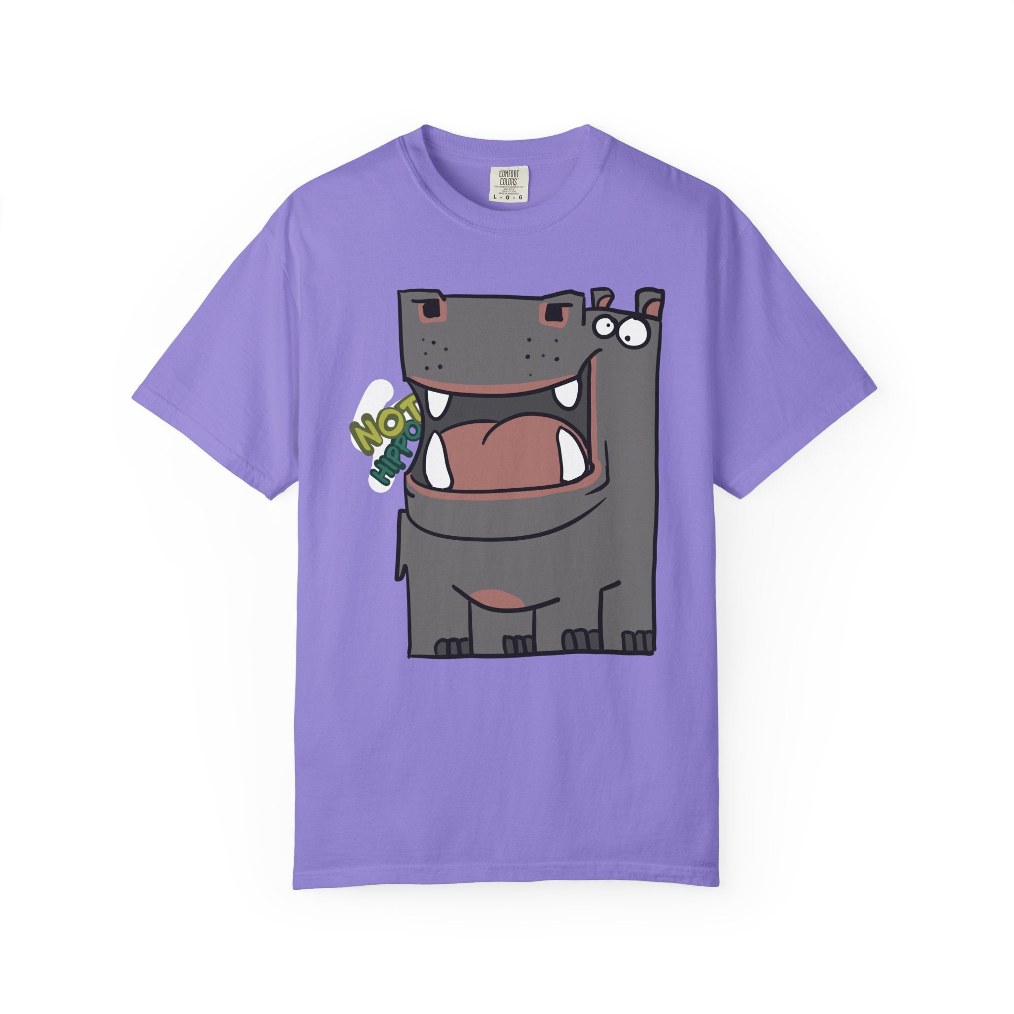 Hippo T‑Shirt — Cute Cartoon "Not Hippo" Unisex T-shirt