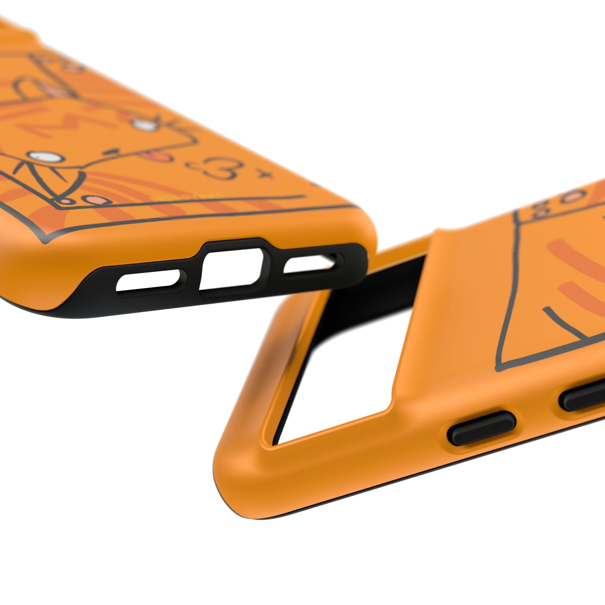 Cute Orange Cat Phone Case - Tough Cases Protective iPhone Cover
