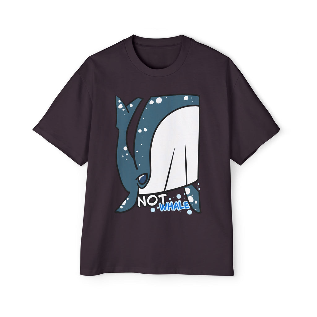 Whale Graphic Tee — Cute "Not Whale" Illustration T-Shirt for Ocean Lovers