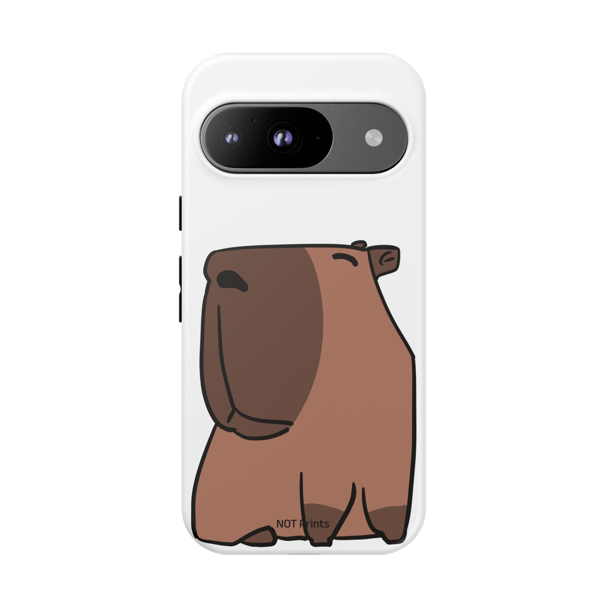 Coque Téléphone Ours Mignon - Étui Protecteur iPhone Minimaliste Ours Brun Dessin Animé