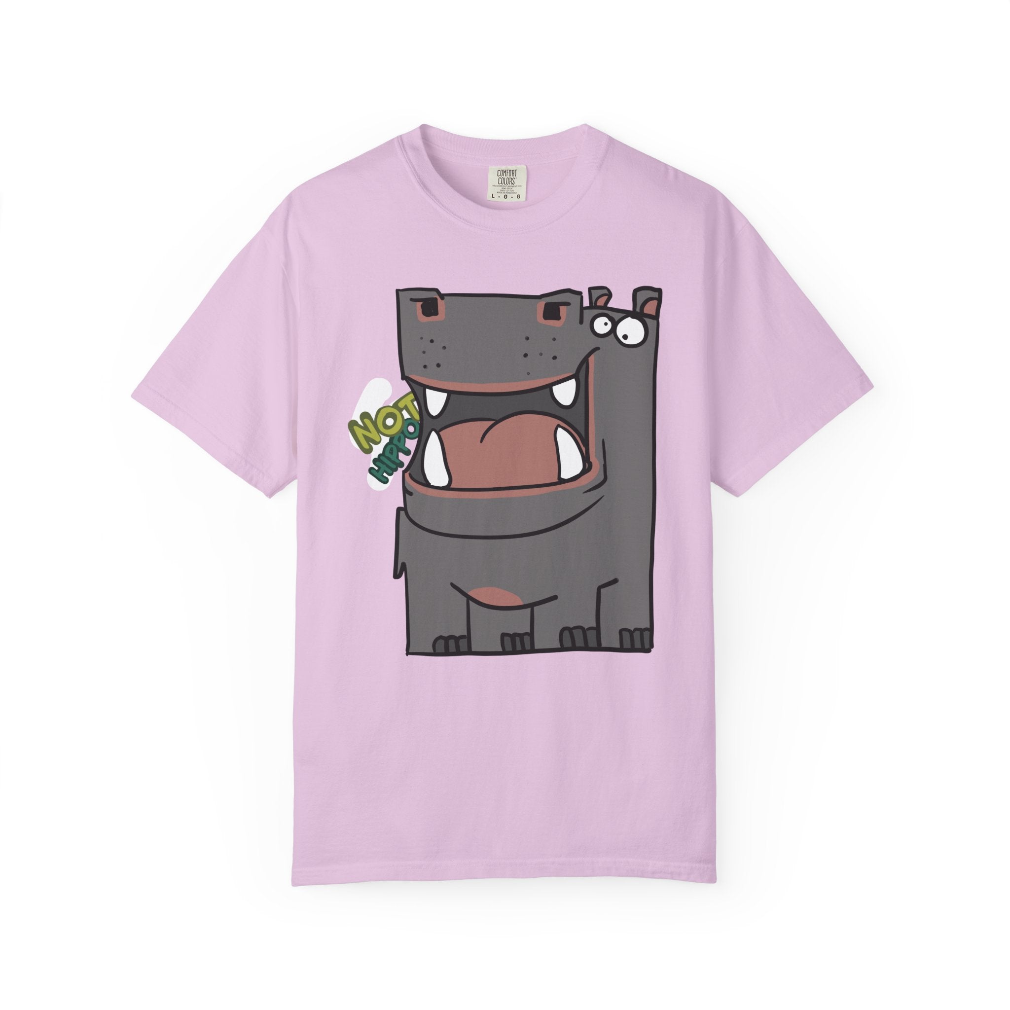 Hippo T‑Shirt — Cute Cartoon "Not Hippo" Unisex T-shirt