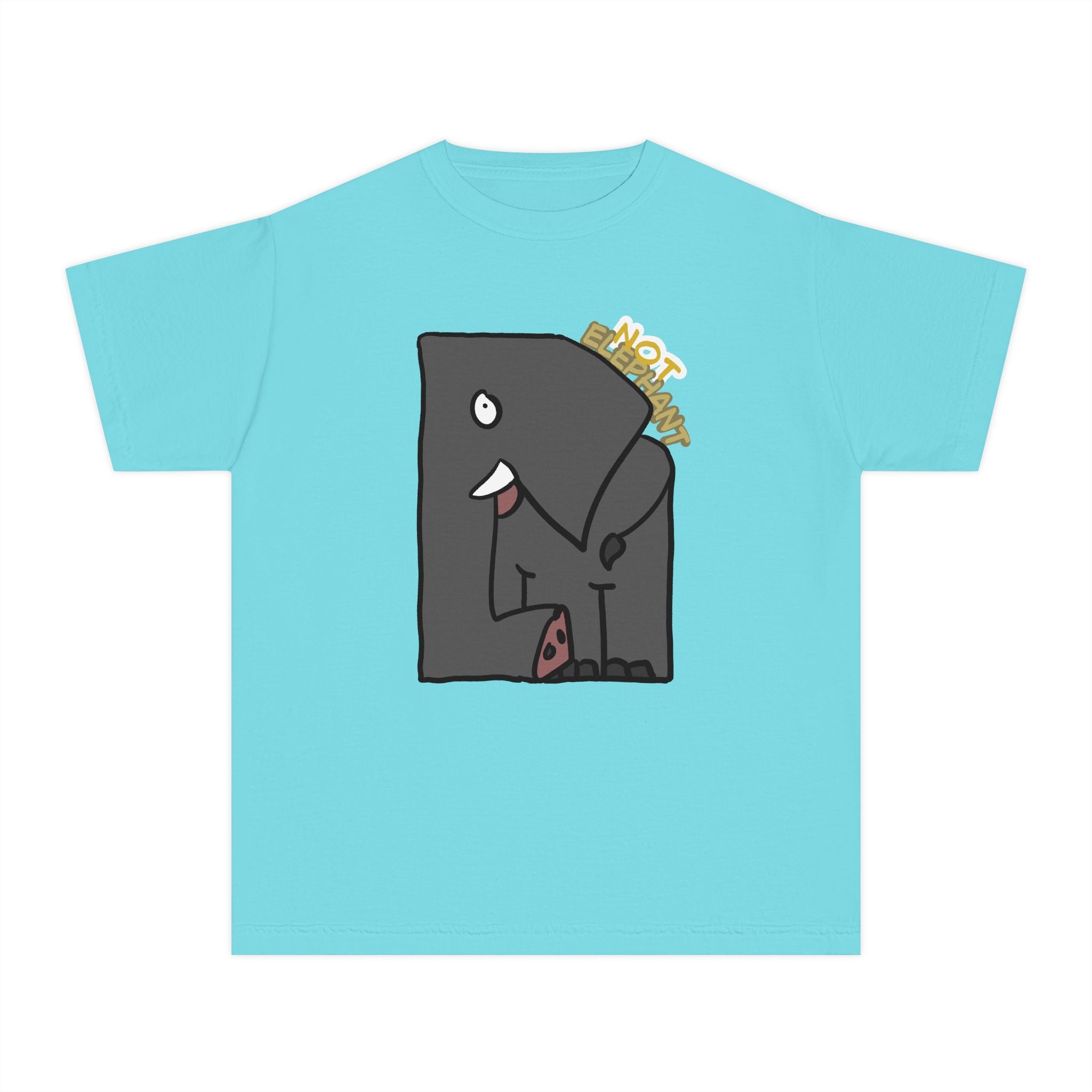 Elephant Youth Tee — Cute "Not Elephant"