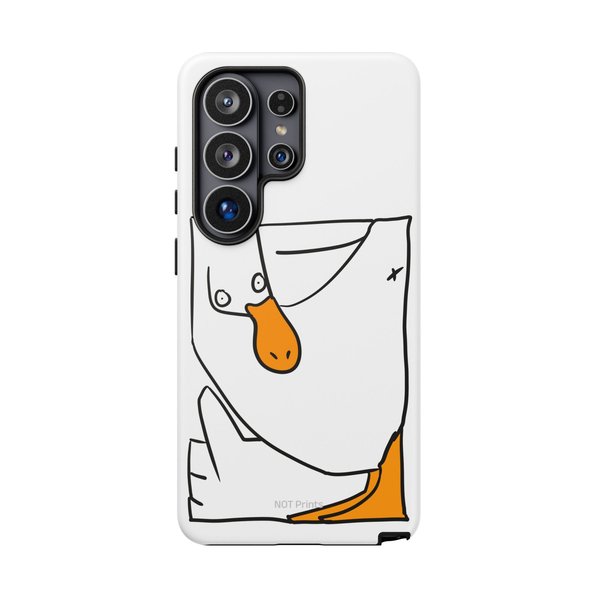 Duck Phone Case – Cute Cartoon Duck Tough Phone Cover