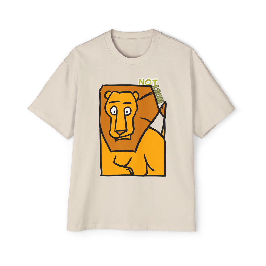 Lion T-shirt — Not Lion Tee | Cute Cartoon Lion