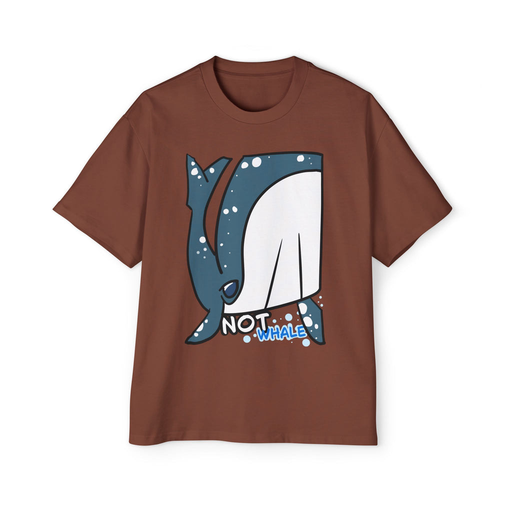 Whale Graphic Tee — Cute "Not Whale" Illustration T-Shirt for Ocean Lovers