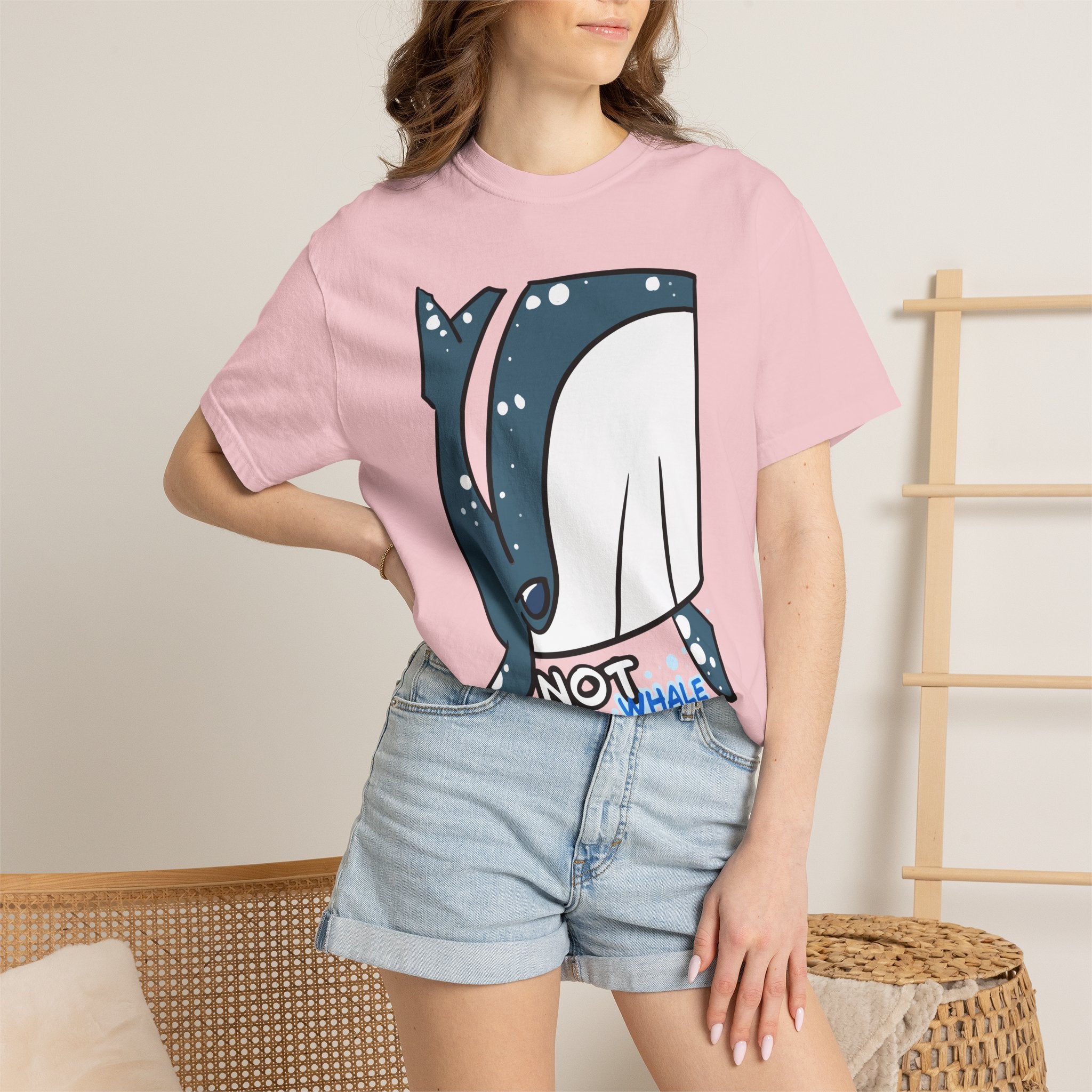 Whale T-Shirt — Cute Cartoon "Not Whale" Unisex T-shirt