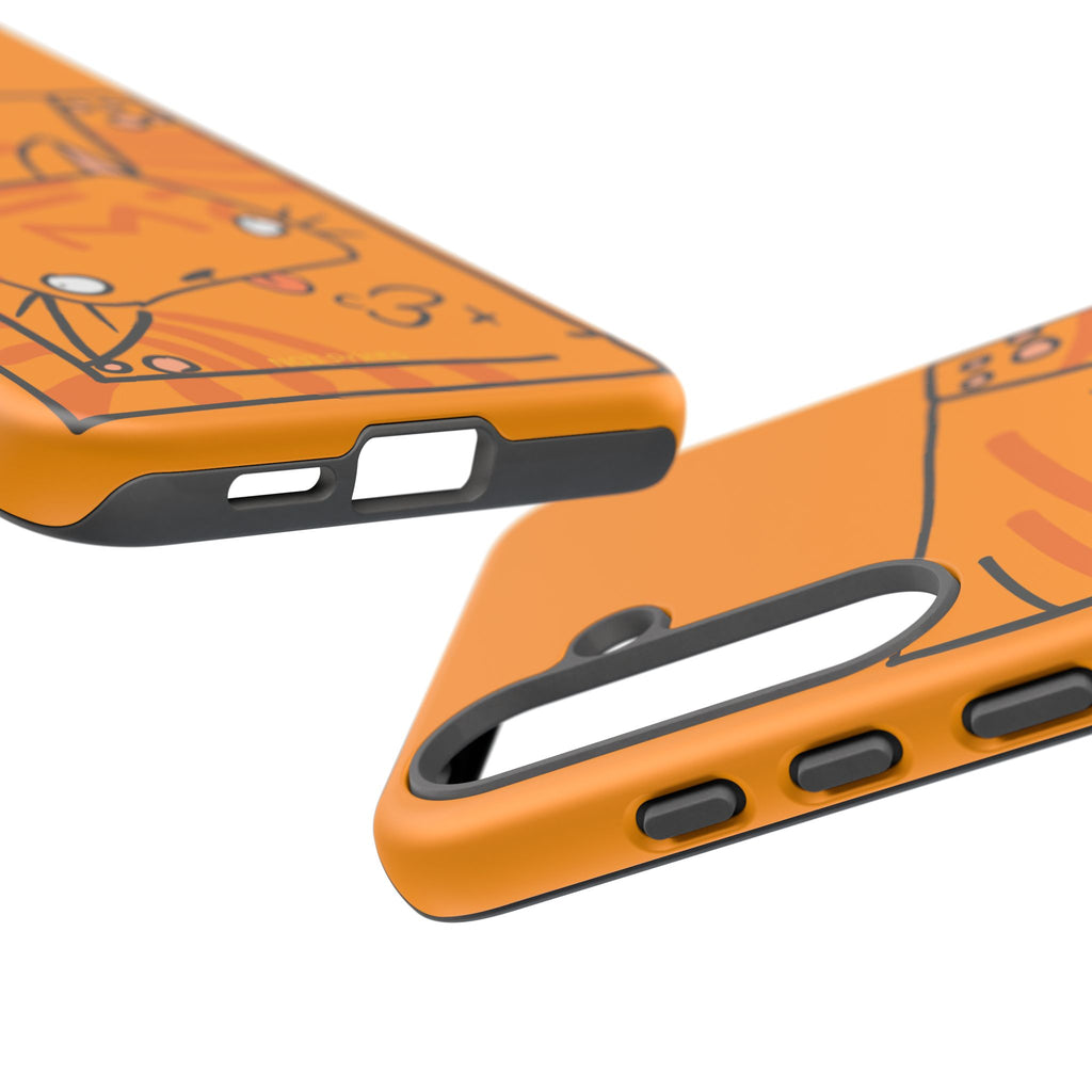 Cute Orange Cat Phone Case - Tough Cases Protective iPhone Cover