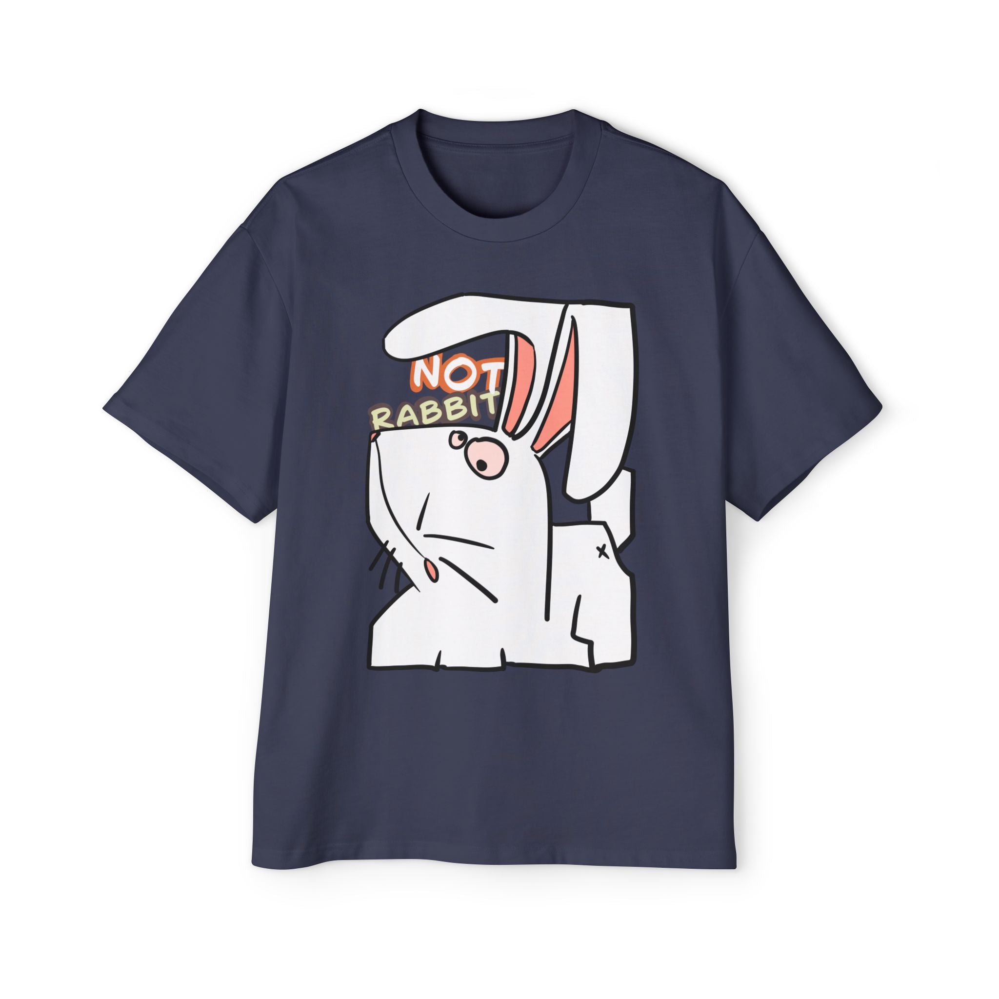 Rabbit T-shirt | Cute "NOT RABBIT" | Crazy Bunny Tee