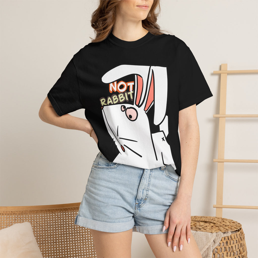 Rabbit T-Shirt | Cute Cartoon "Not Rabbit" | Unisex T-shirt