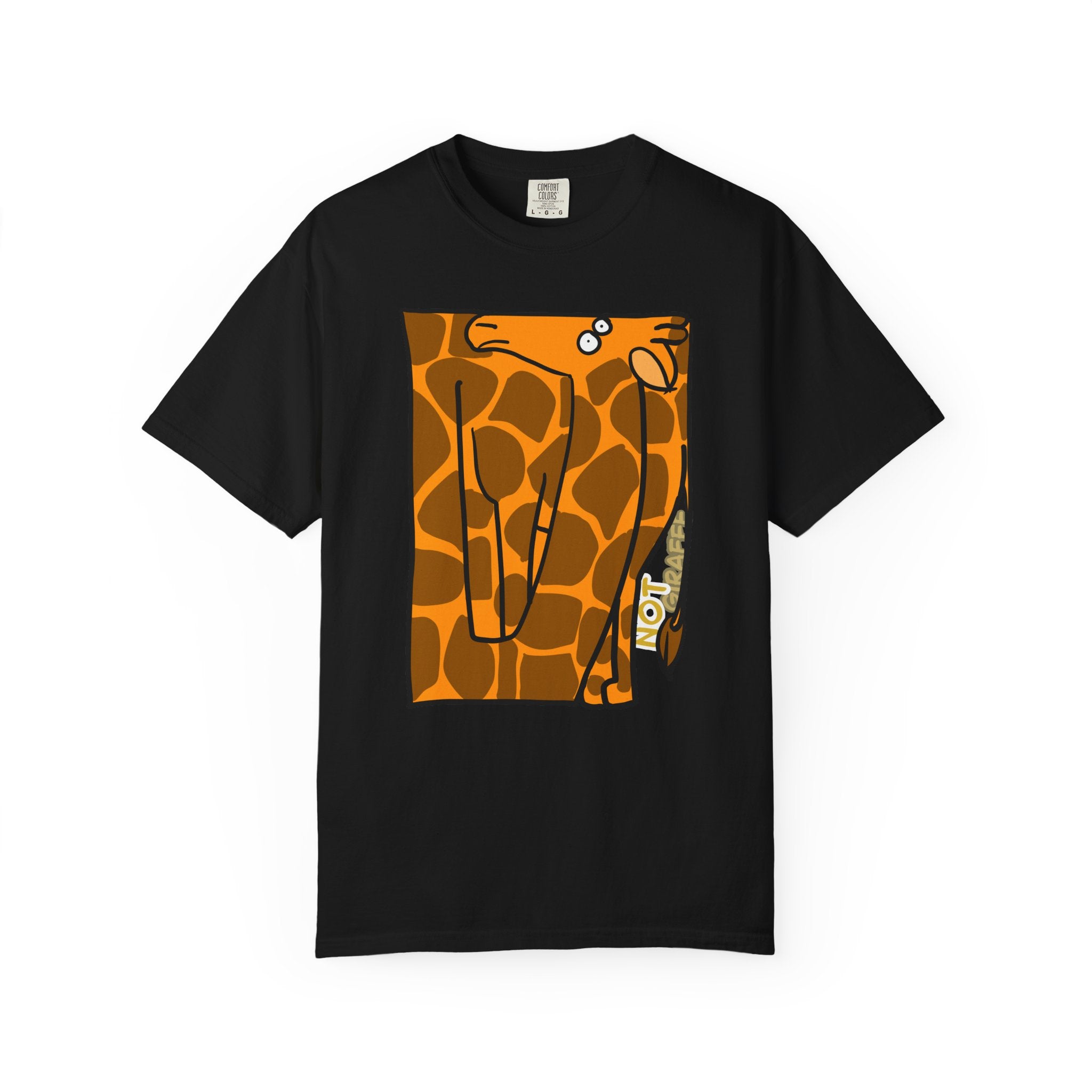 Giraffe T-Shirt — Cute Cartoon "Not Giraffe" Unisex T-shirt