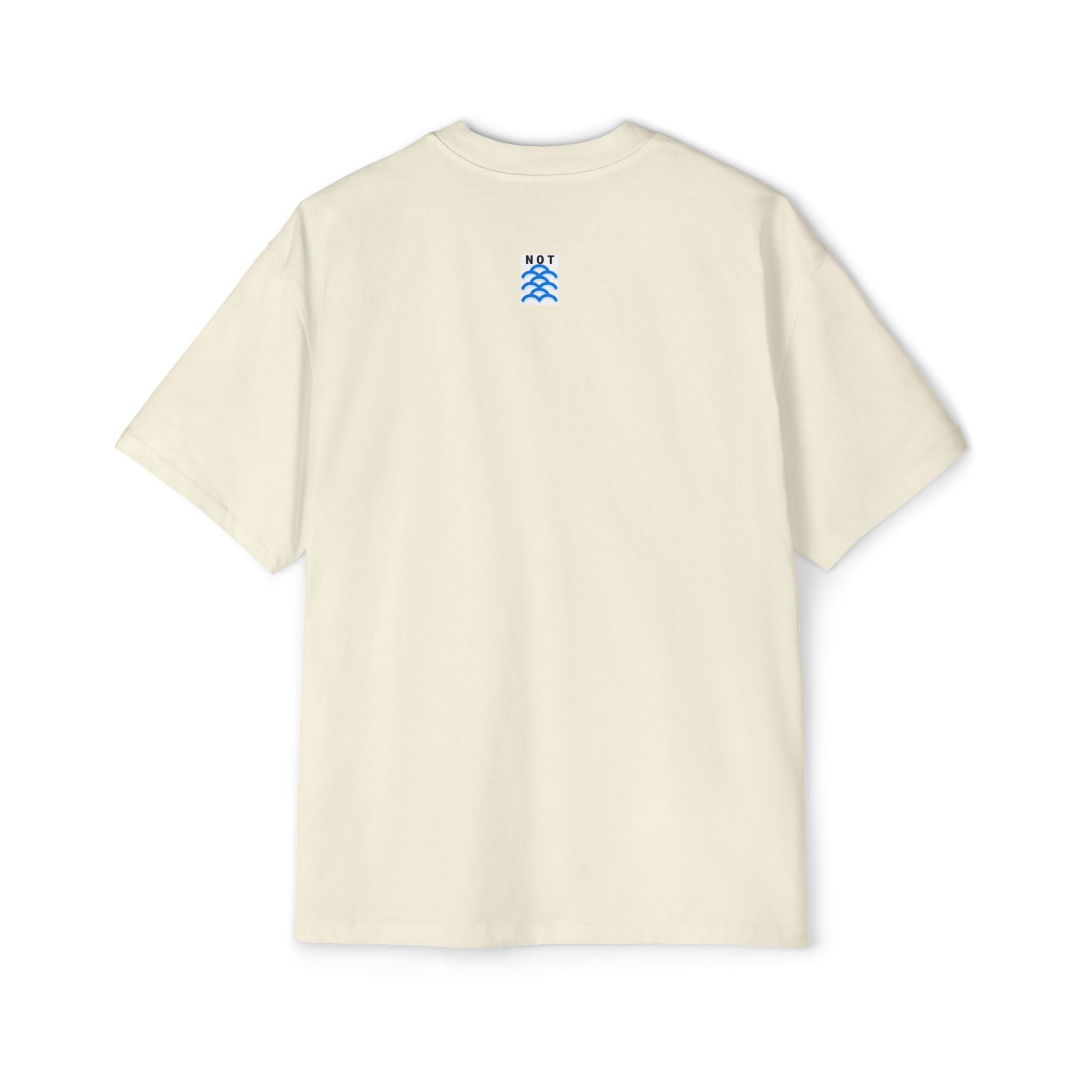 Turtle Graphic Tee — Cute "NOT TURTLE" Illustration Men’s Oversized Shirt