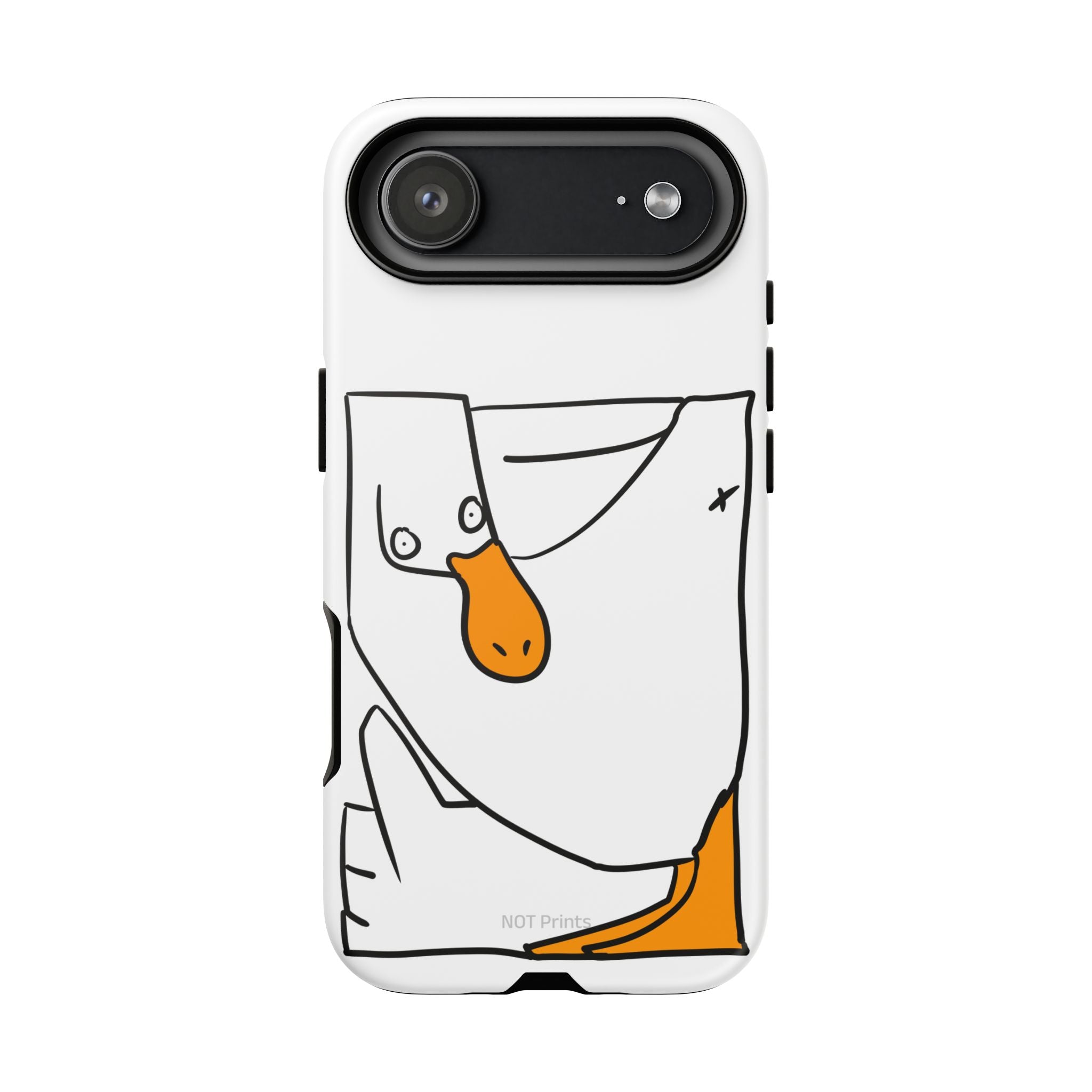 Duck Phone Case – Cute Cartoon Duck Tough Phone Cover