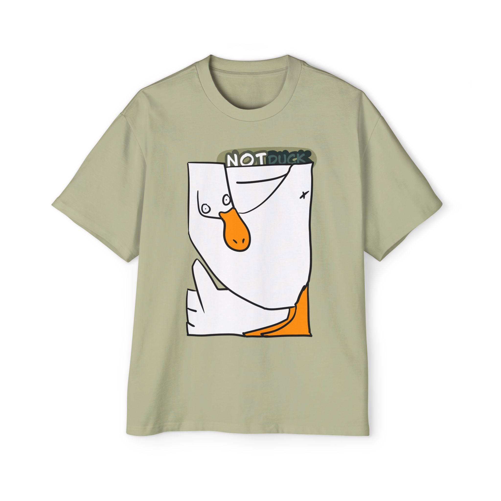 Duck T-shirt — Not Duck Tee | Cute Cartoon Duck