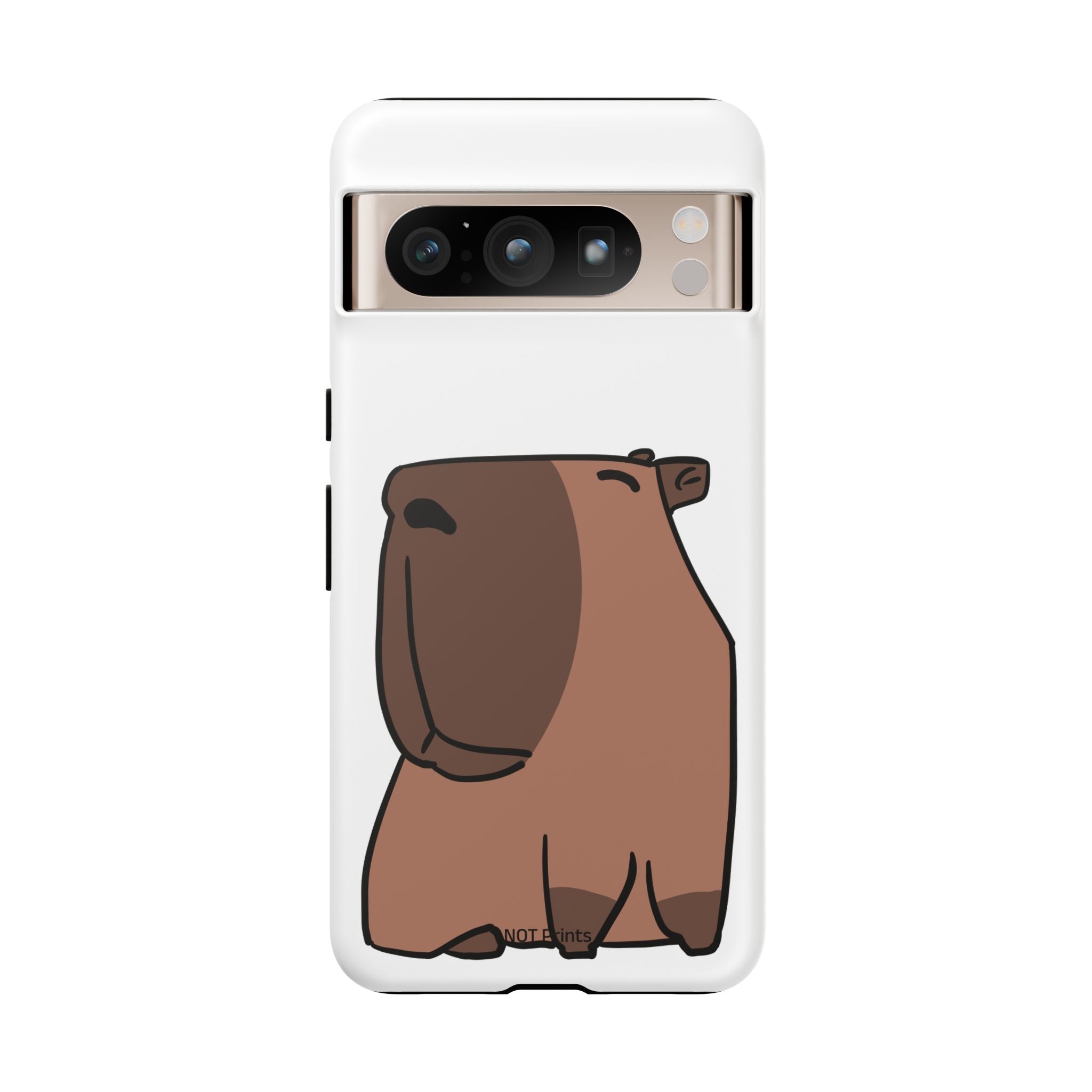Coque Téléphone Ours Mignon - Étui Protecteur iPhone Minimaliste Ours Brun Dessin Animé