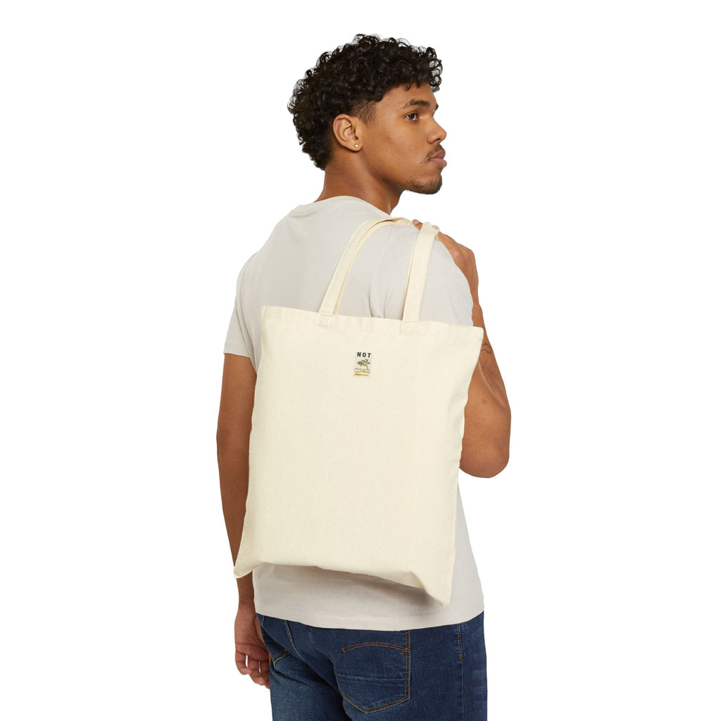 Tote Bag — Cute Cartoon "Not Lion" Canvas Tote for Eco-Friendly Everyday Use