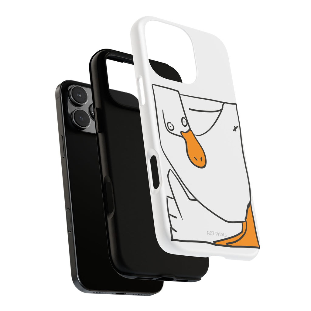 Duck Phone Case – Cute Cartoon Duck Tough Phone Cover