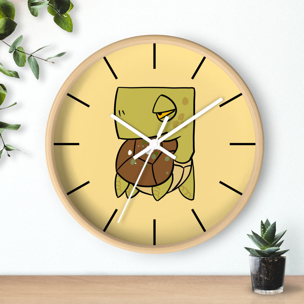 Turtle Wall Clock — Cute Cartoon Sea Turtle Clock for Kids’ Room & Beach Decor