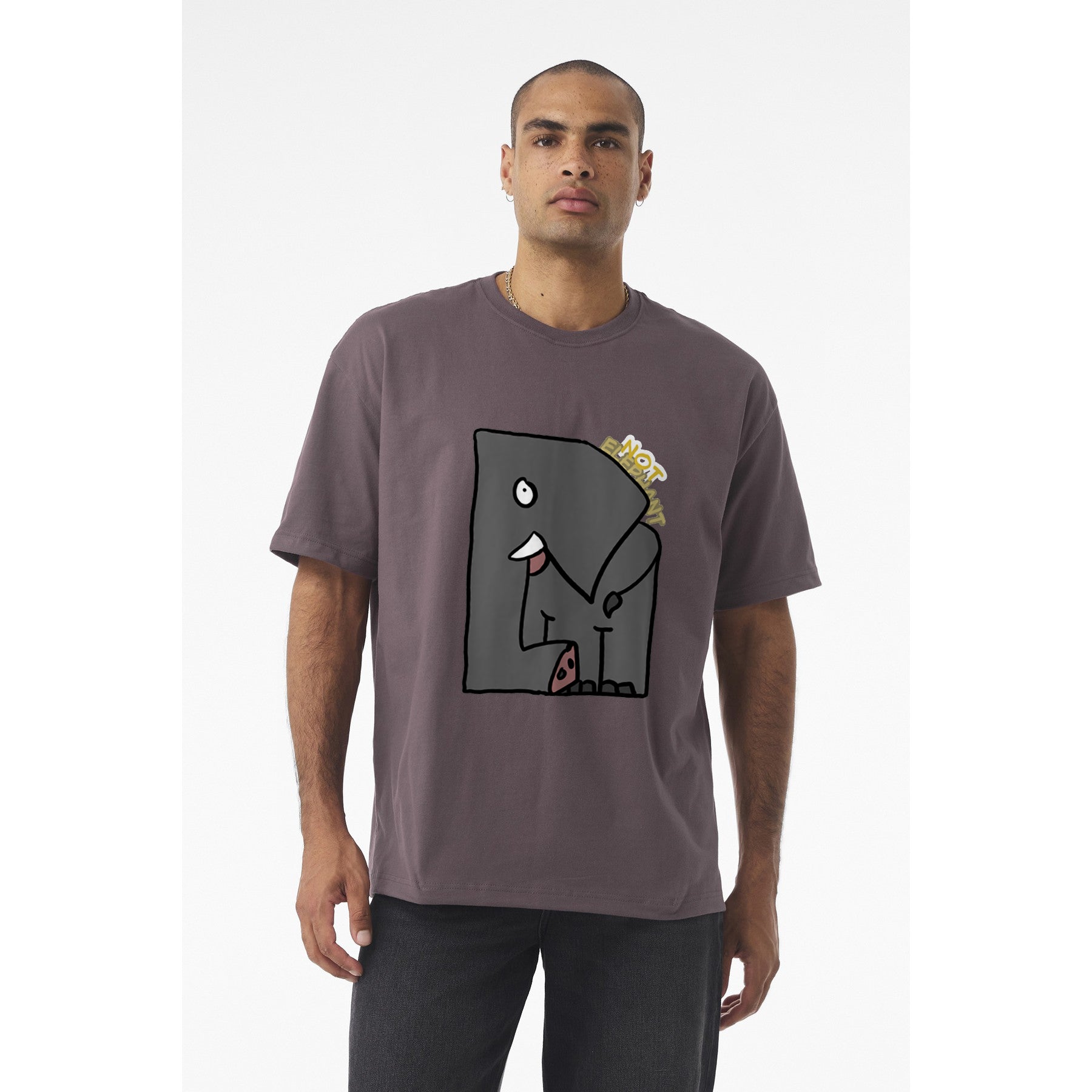Elephant T-shirts — Cute "Not Elephant" Unisex 7.5-Ounce Heavyweight Tee