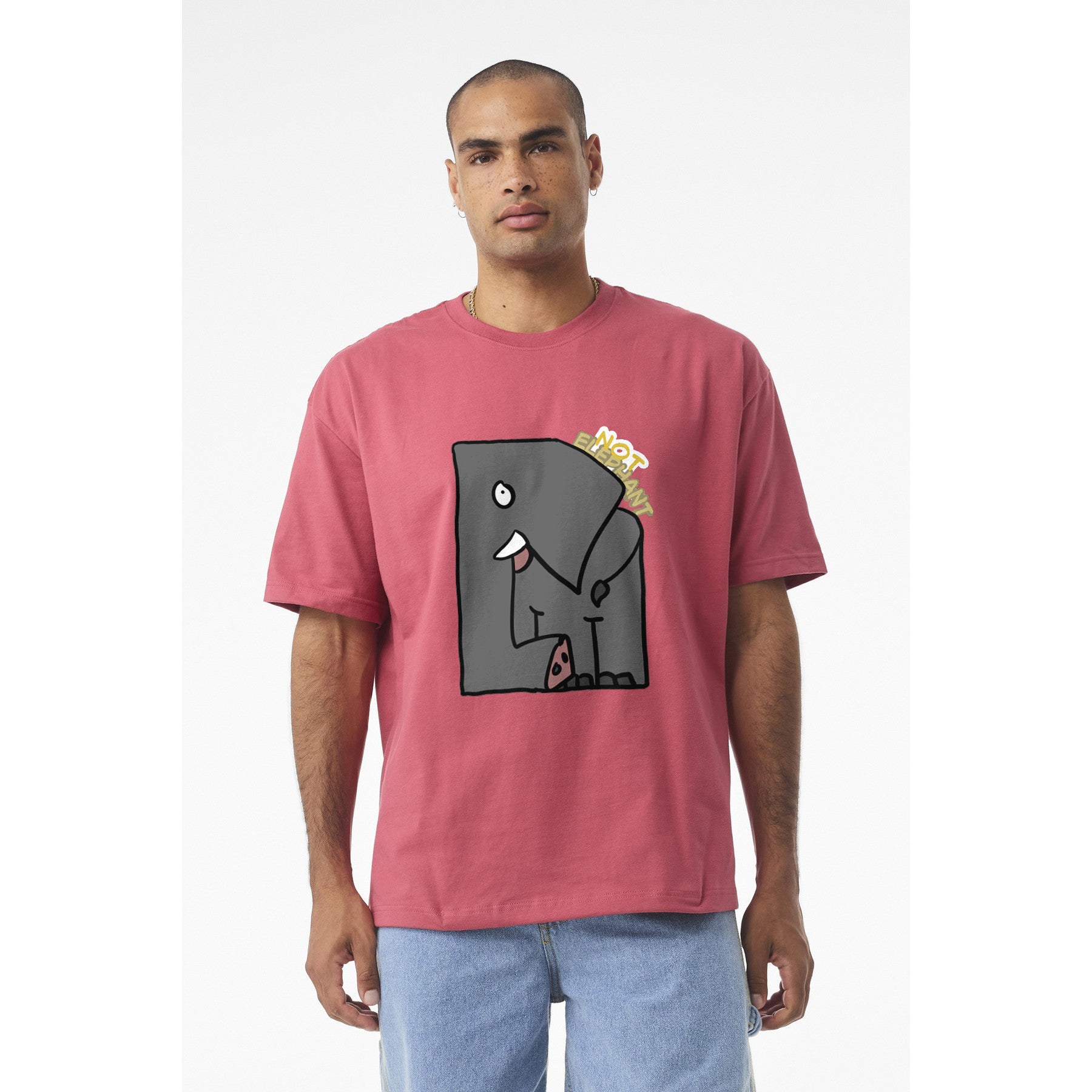 Elephant T-shirts — Cute "Not Elephant" Unisex 7.5-Ounce Heavyweight Tee