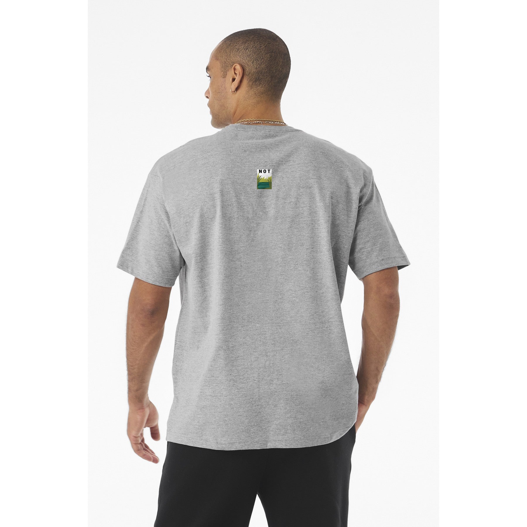 Duck Graphic Tee — 'NOT DUCK' Playful Cartoon Duck Pocket Design
