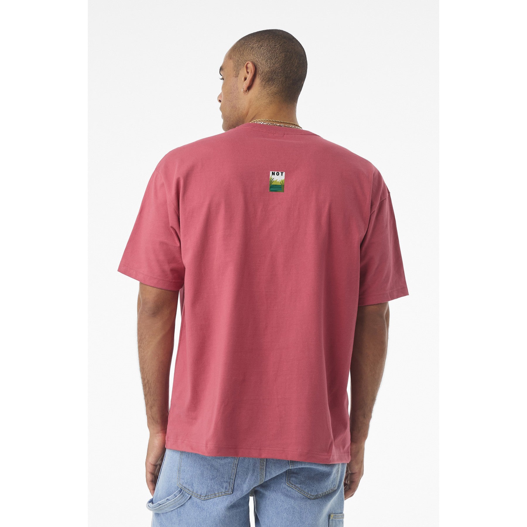 Duck Graphic Tee — 'NOT DUCK' Playful Cartoon Duck Pocket Design