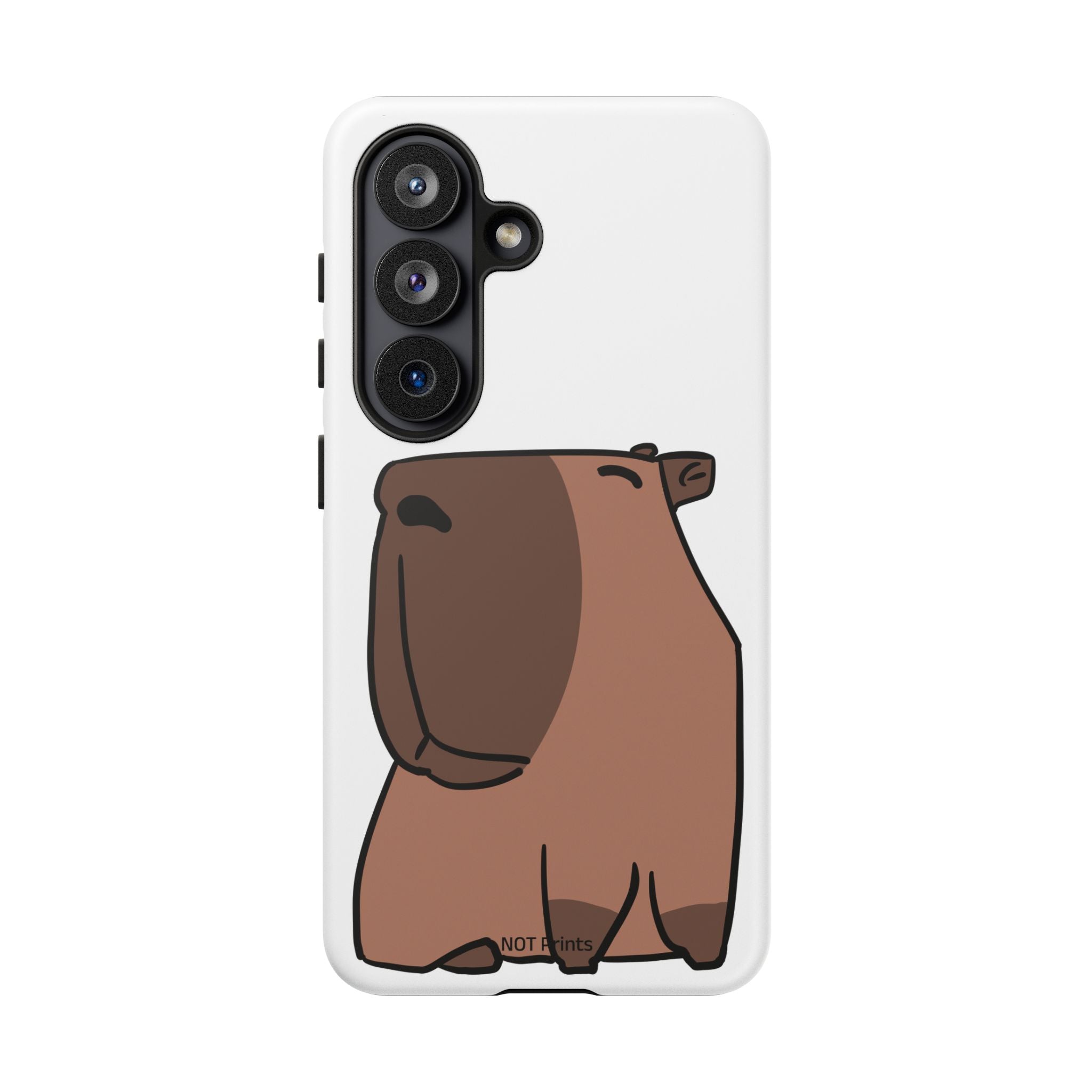 Coque Téléphone Ours Mignon - Étui Protecteur iPhone Minimaliste Ours Brun Dessin Animé