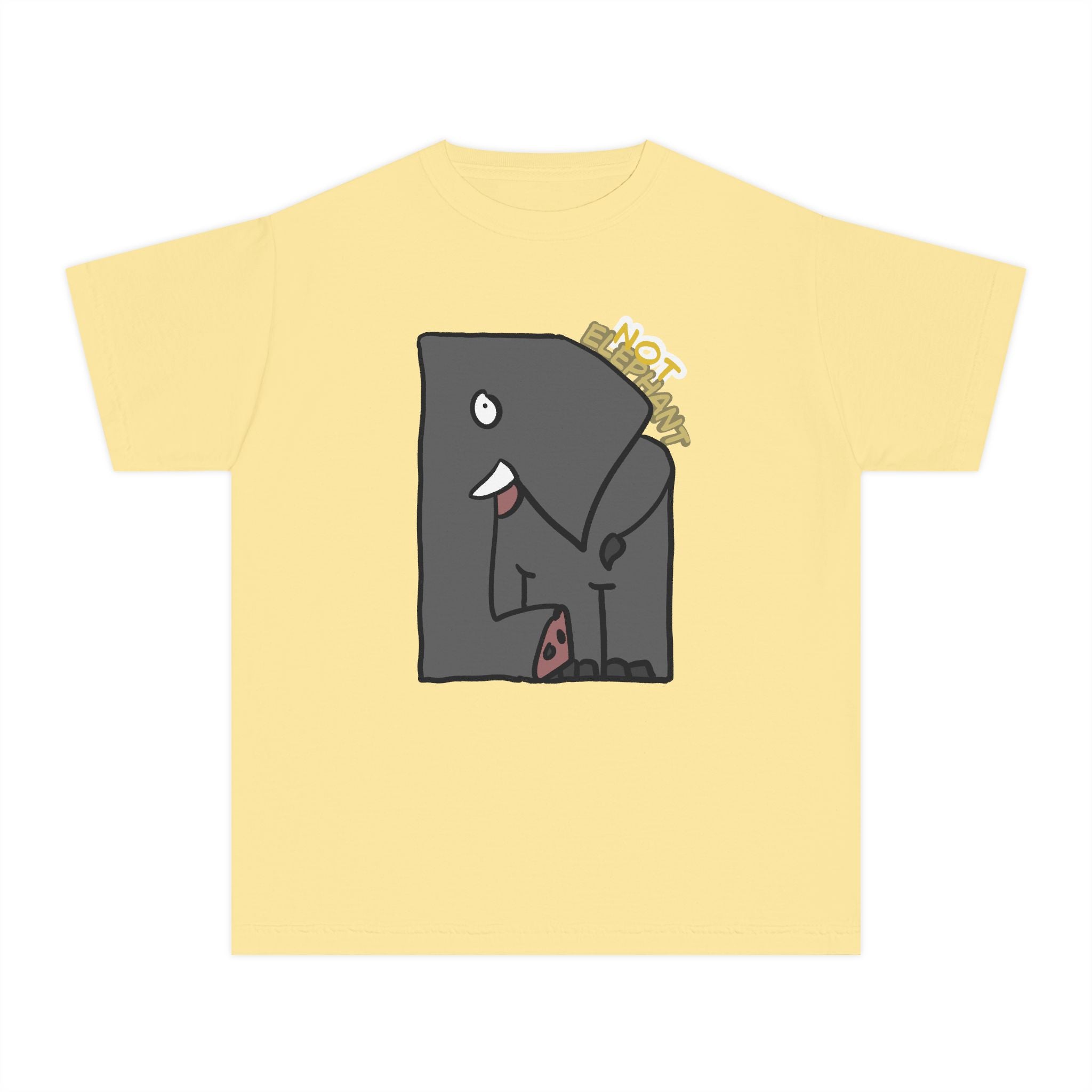 Elephant Youth Tee — Cute "Not Elephant"