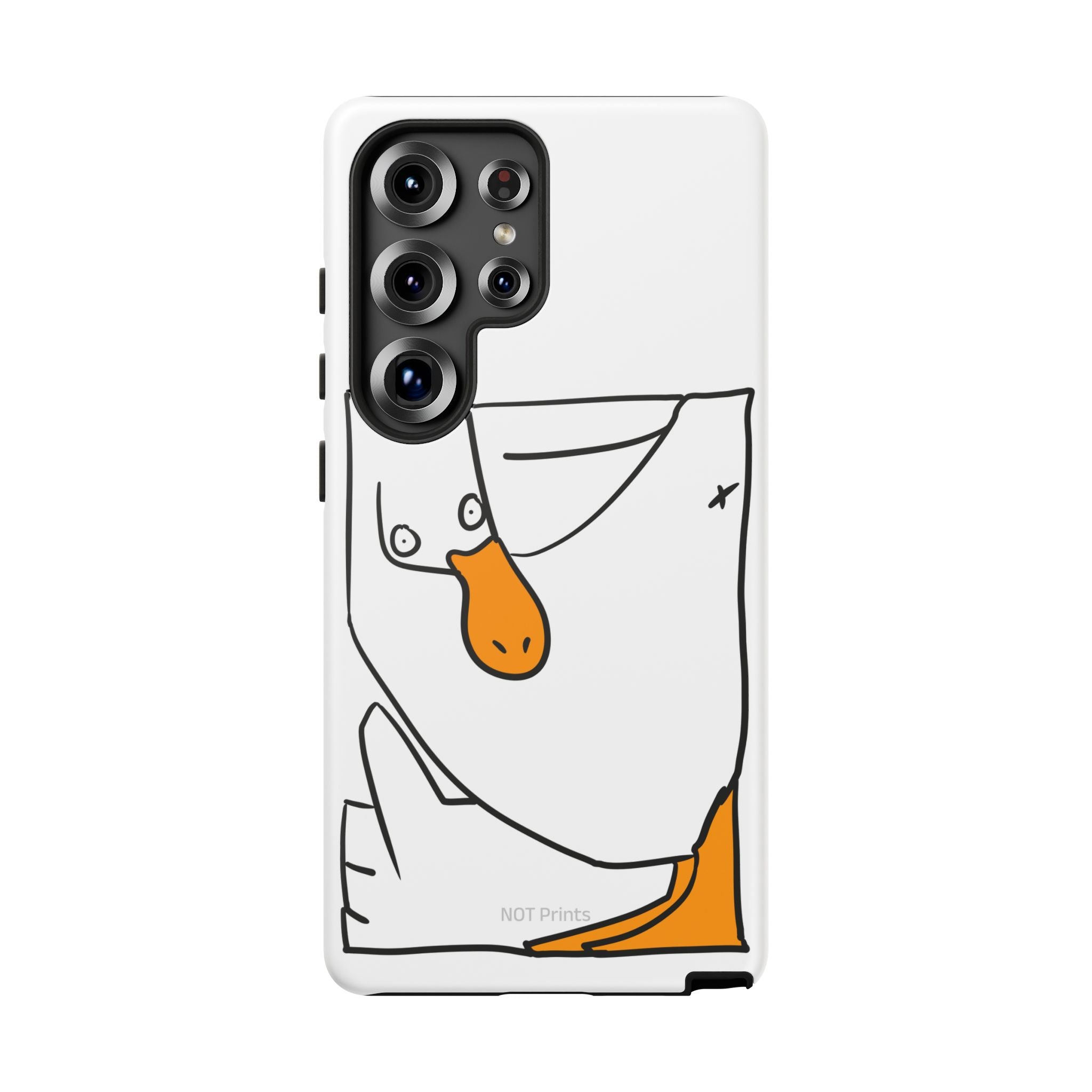 Duck Phone Case – Cute Cartoon Duck Tough Phone Cover