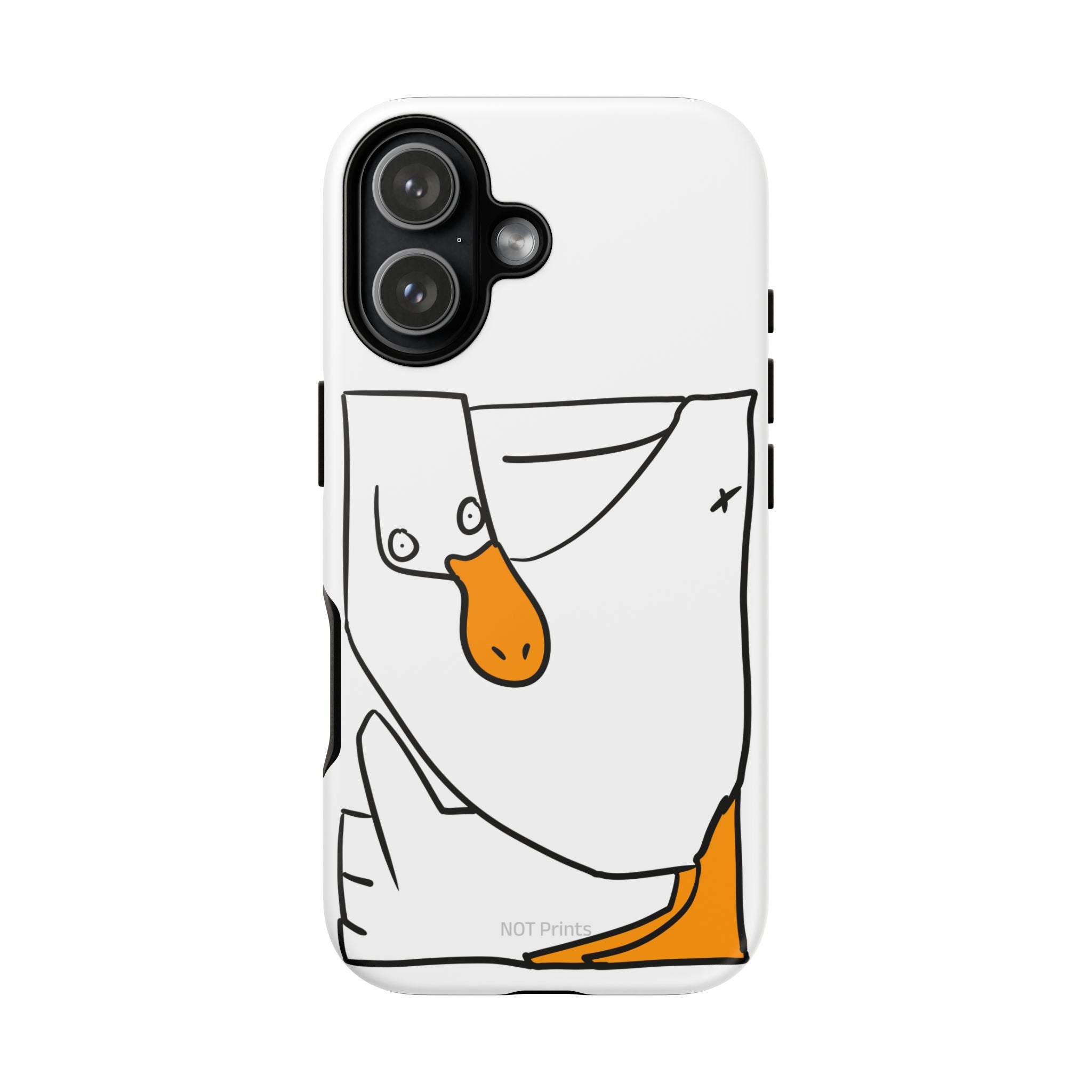 Duck Phone Case – Cute Cartoon Duck Tough Phone Cover