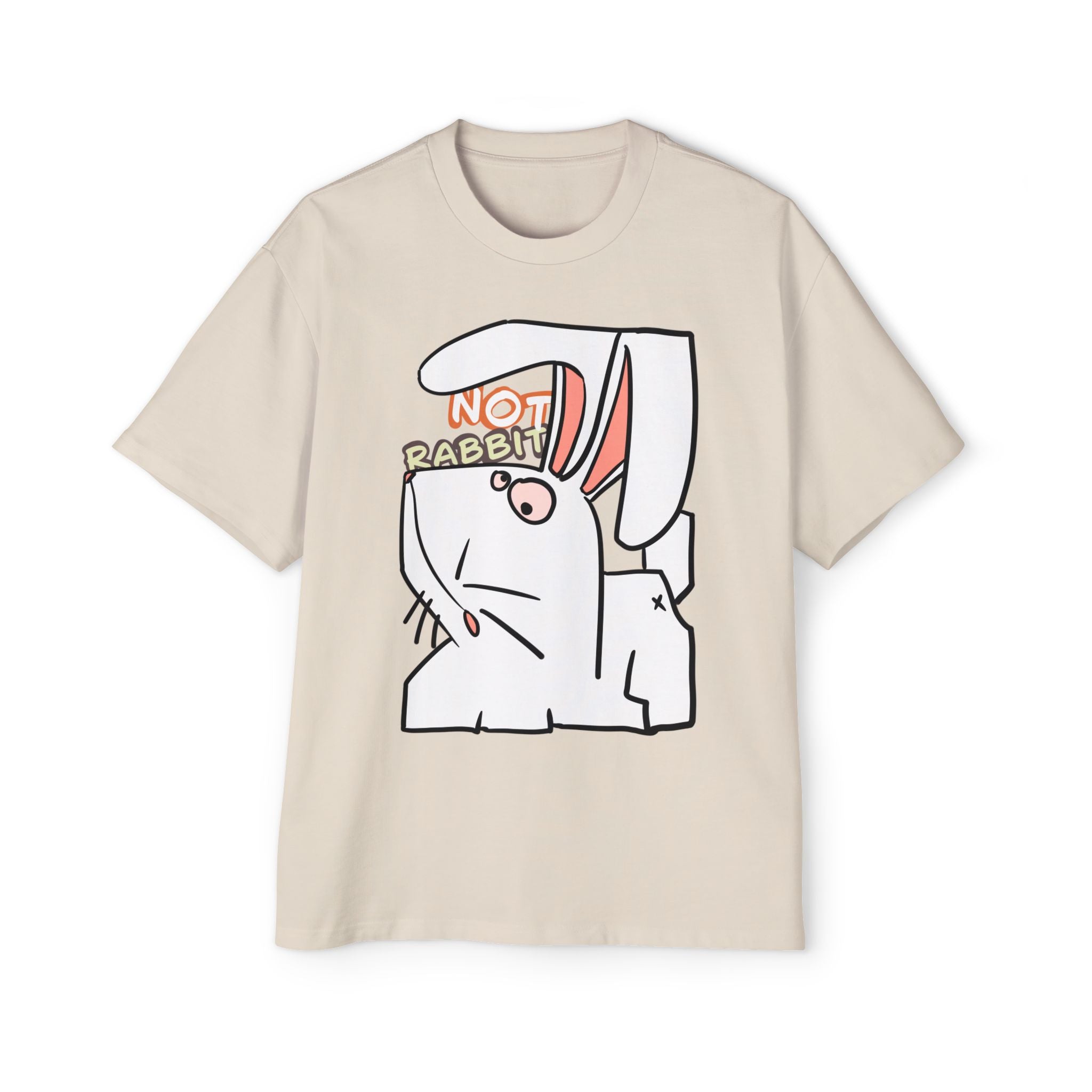 Rabbit T-shirt | Cute "NOT RABBIT" | Crazy Bunny Tee