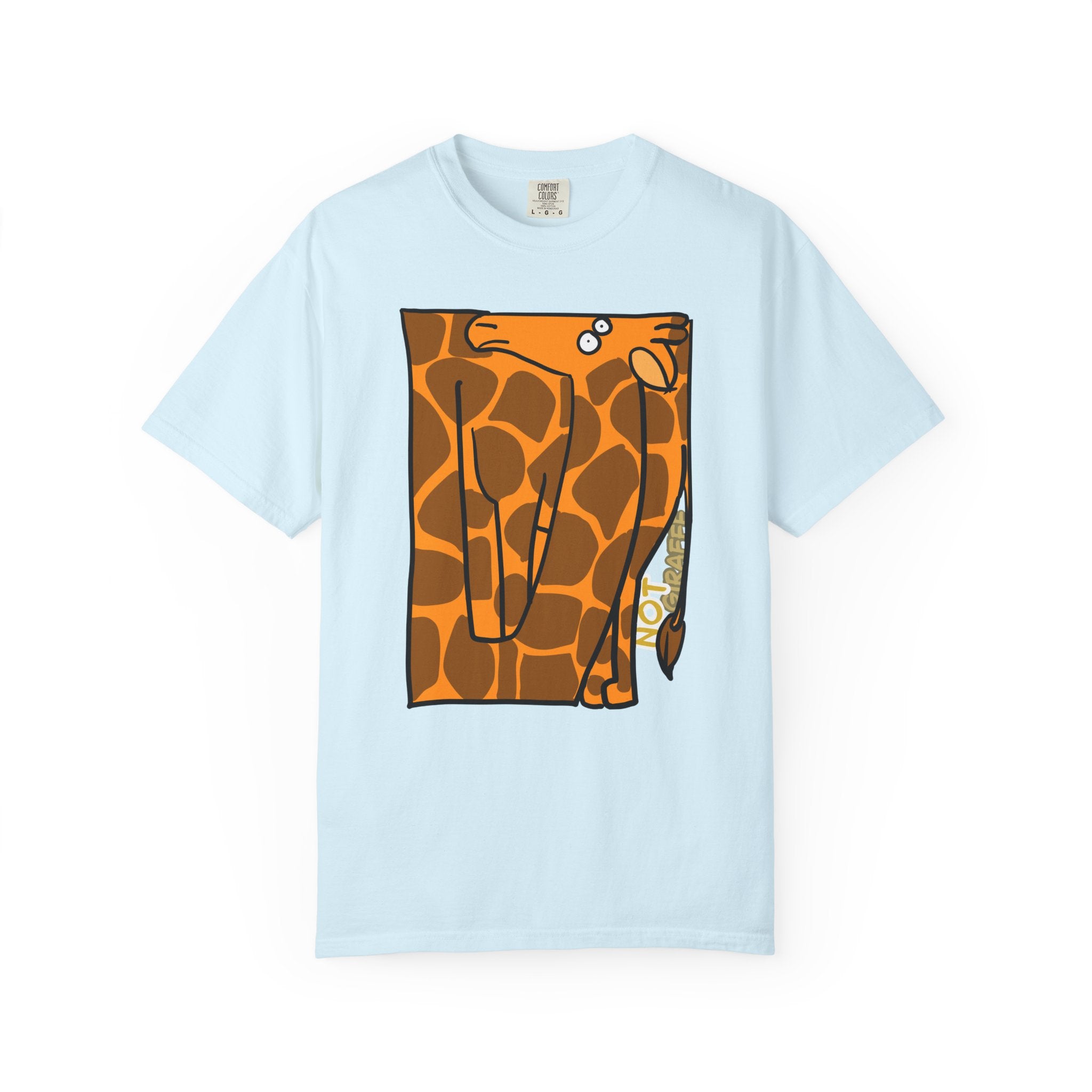Giraffe T-Shirt — Cute Cartoon "Not Giraffe" Unisex T-shirt