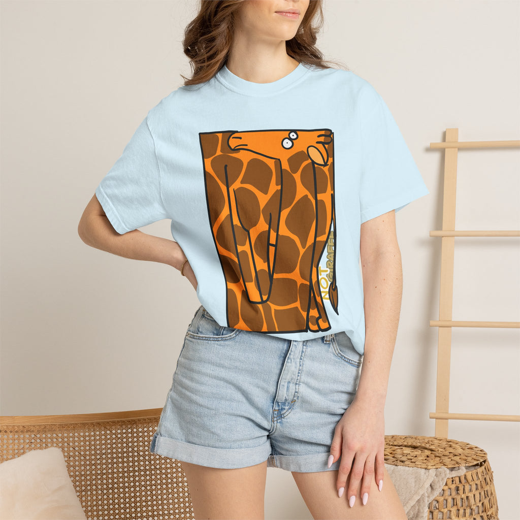 Giraffe T-Shirt — Cute Cartoon "Not Giraffe" Unisex T-shirt