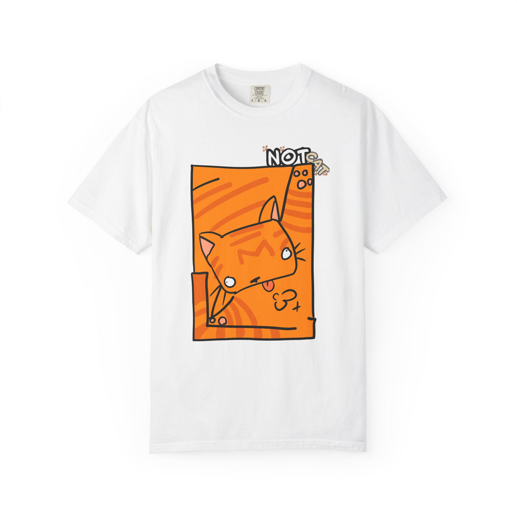 Orange Cat T-Shirt | Cute Cartoon "Not Cat" Unisex T-shirt