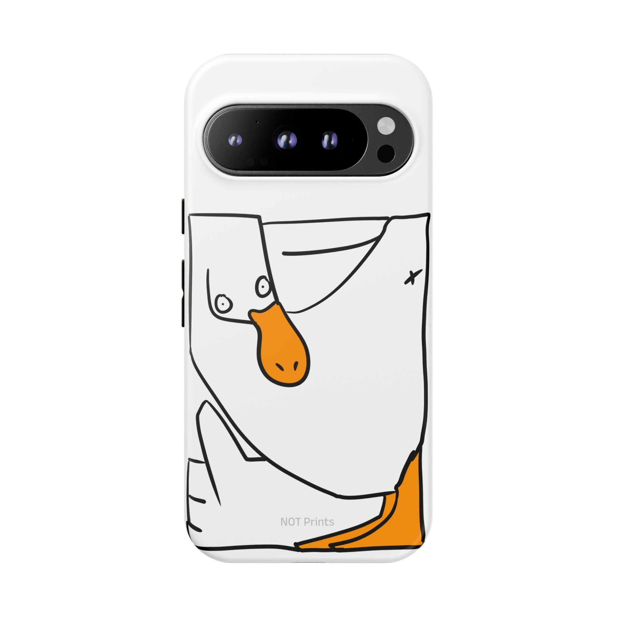 Duck Phone Case – Cute Cartoon Duck Tough Phone Cover