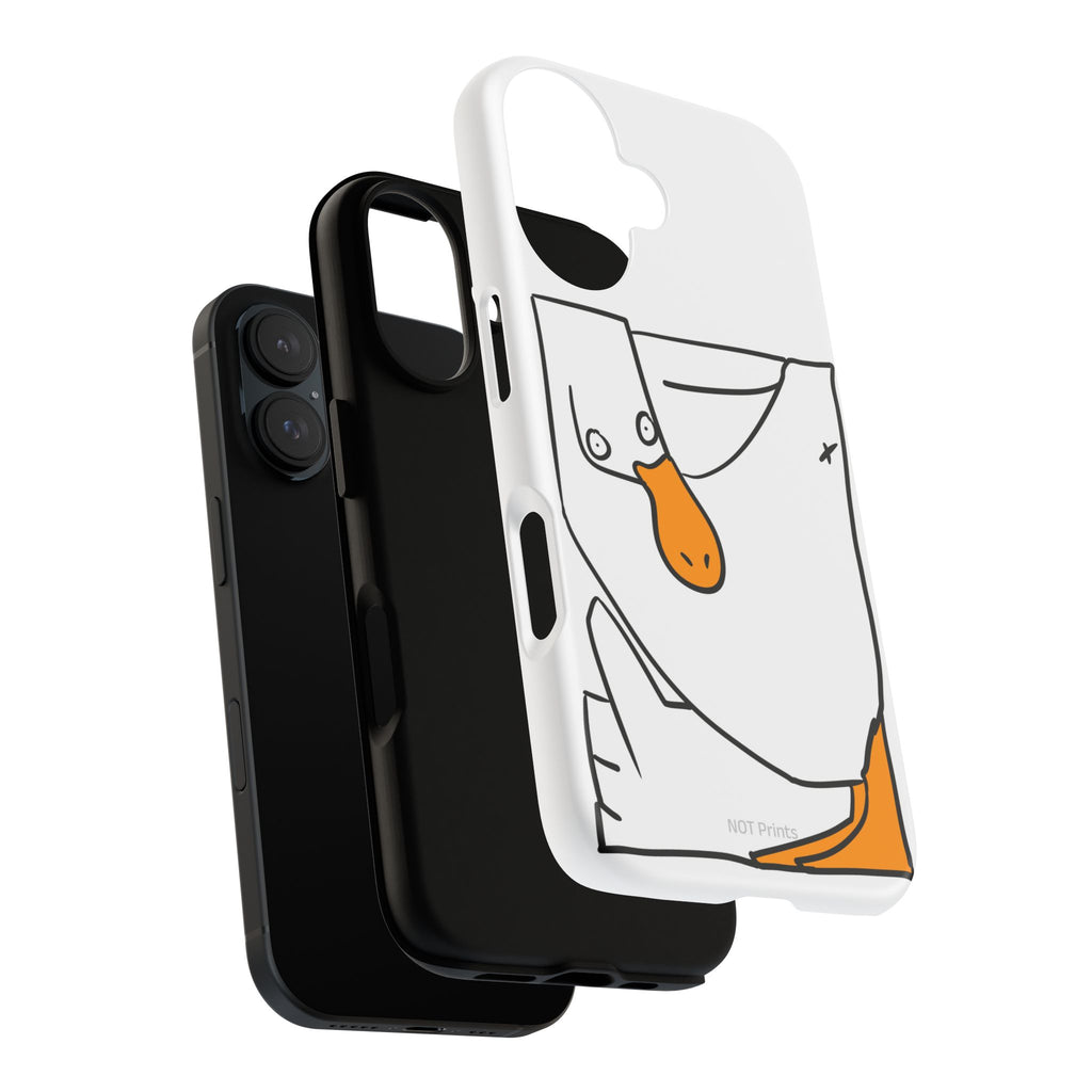 Duck Phone Case – Cute Cartoon Duck Tough Phone Cover