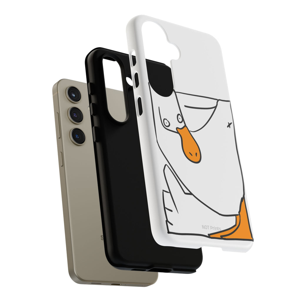 Duck Phone Case – Cute Cartoon Duck Tough Phone Cover
