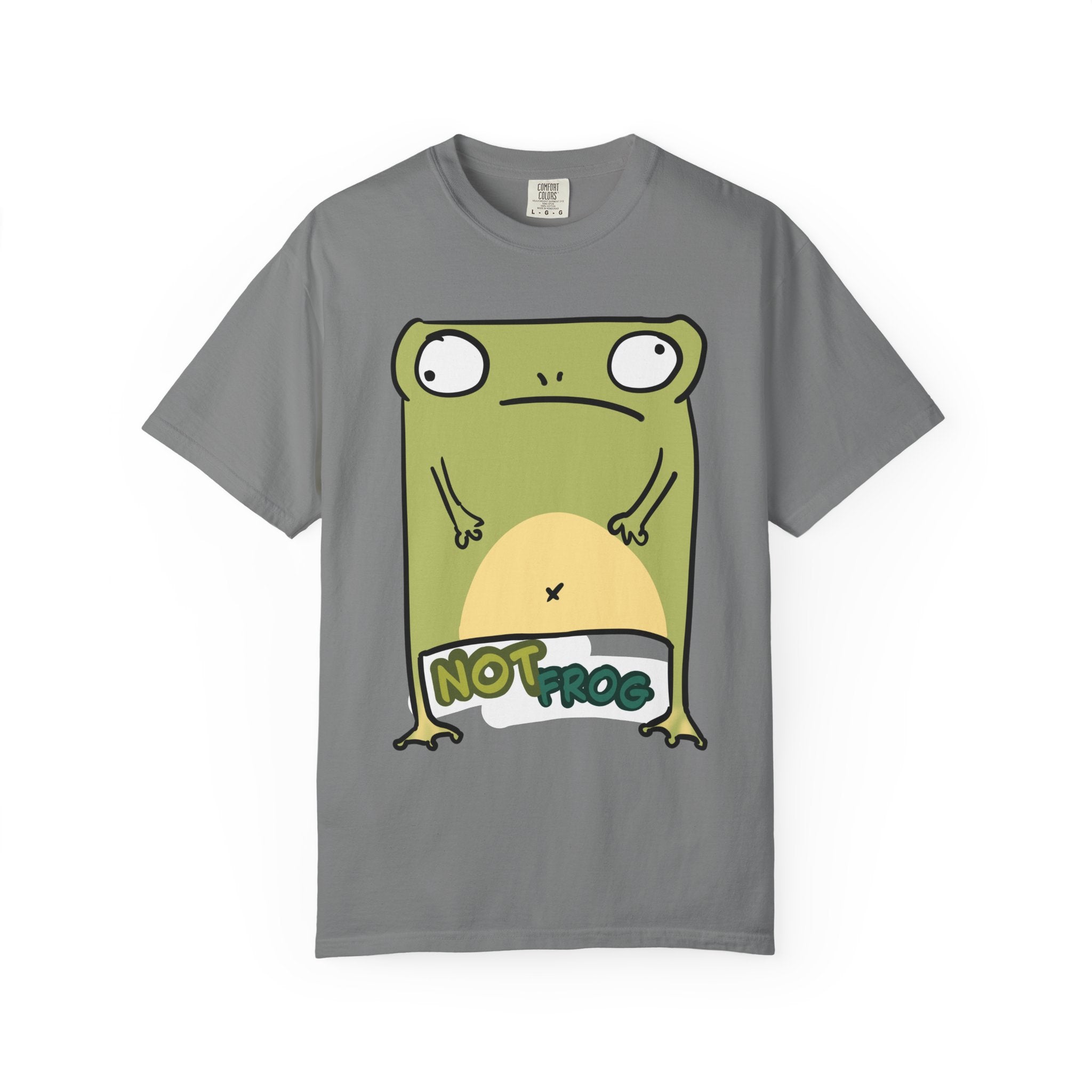 Frog Graphic T-Shirt — Cute "Not Frog" Unisex T-shirt
